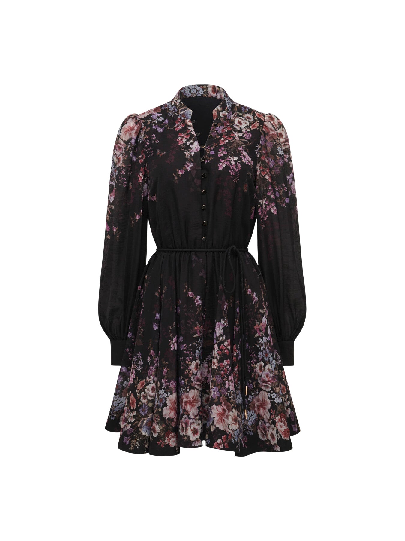Anastasia Printed Skater Mini Dress