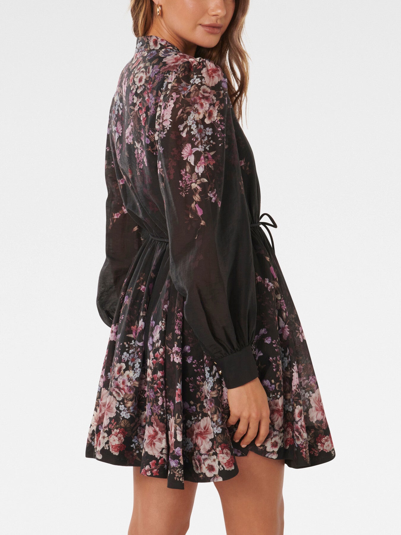 Anastasia Printed Skater Mini Dress