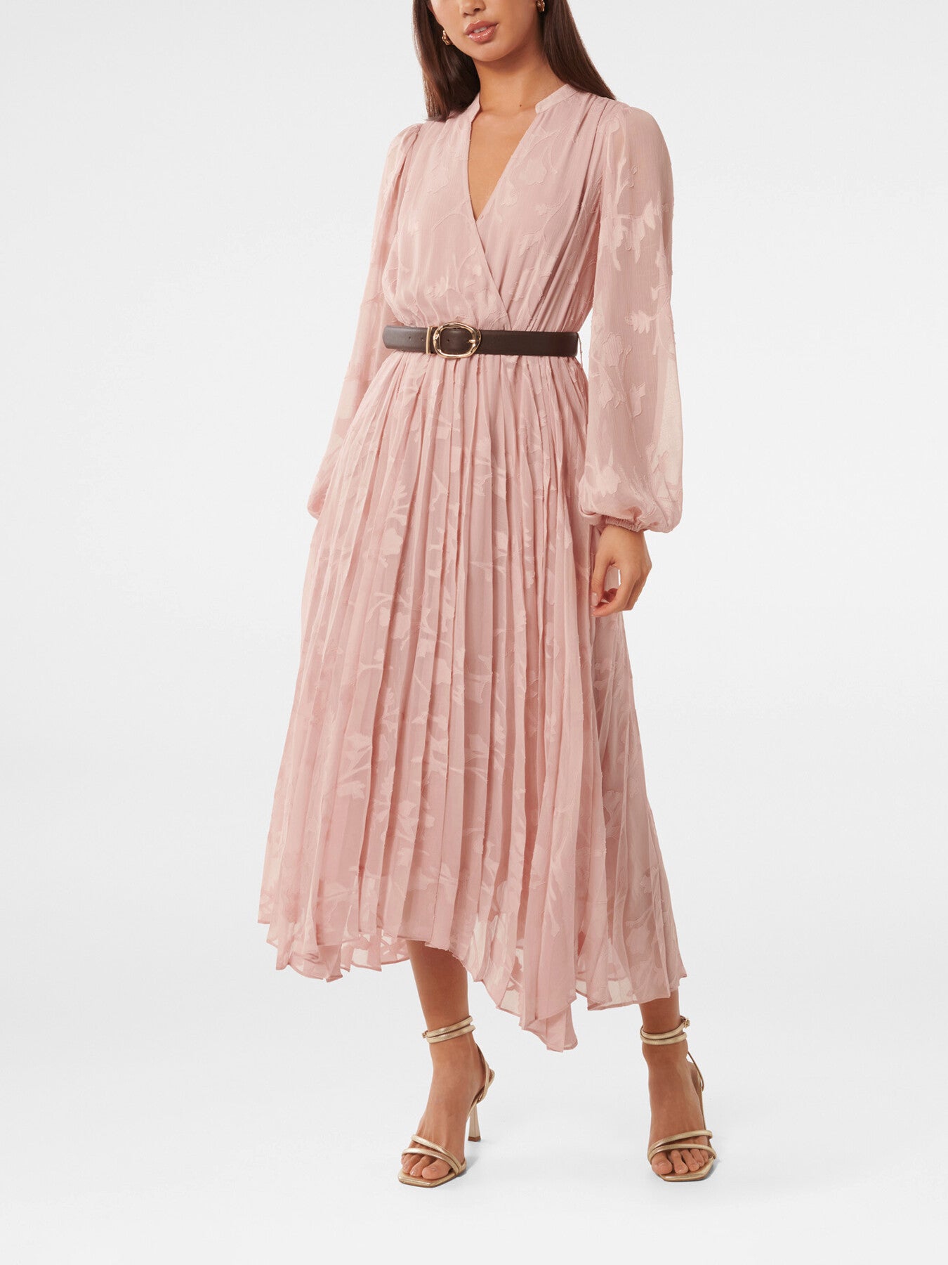 Gabriella Textured Midi Dress
