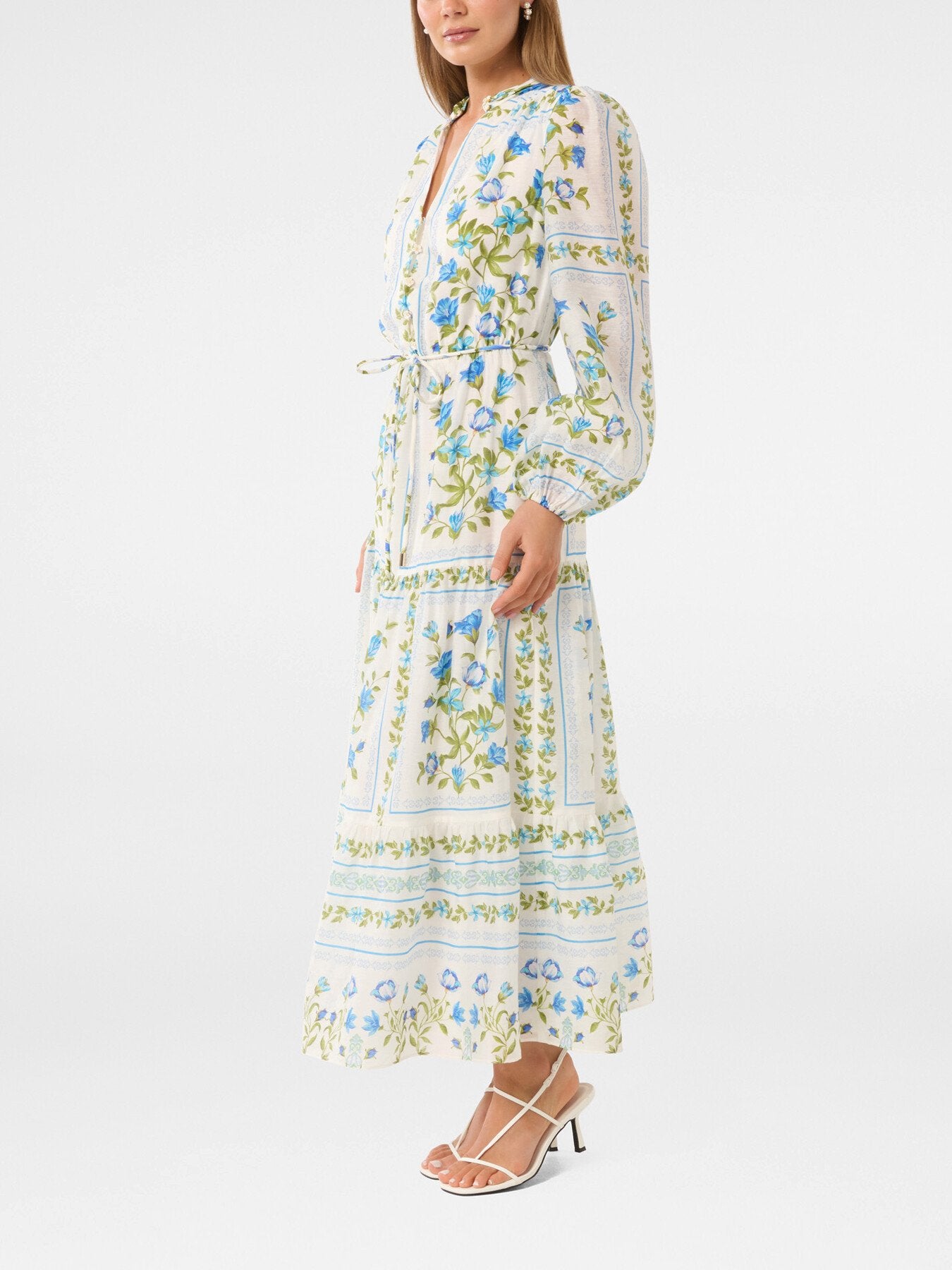 Tara Printed Midi Dress