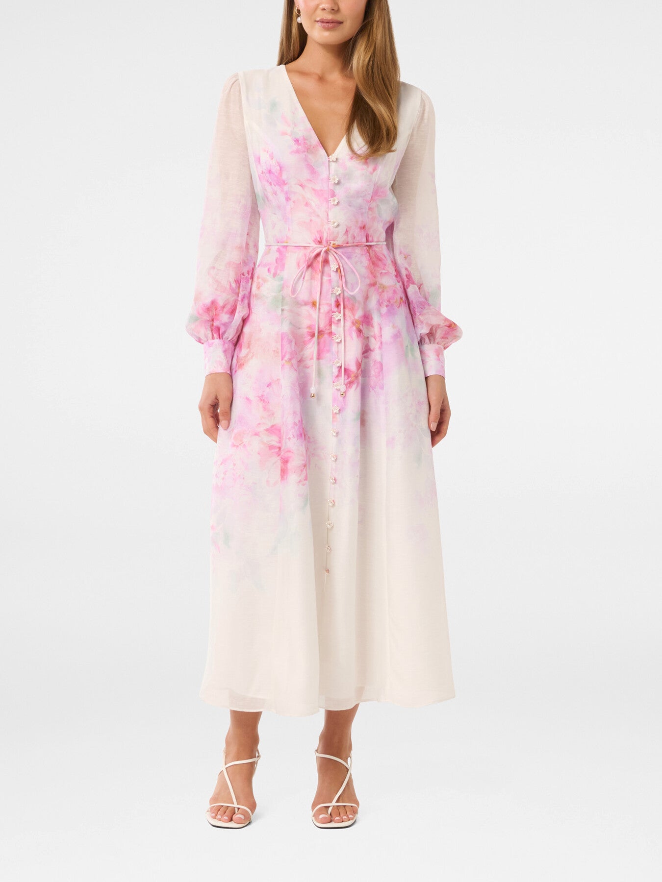 Kahlani Printed Midi Dress