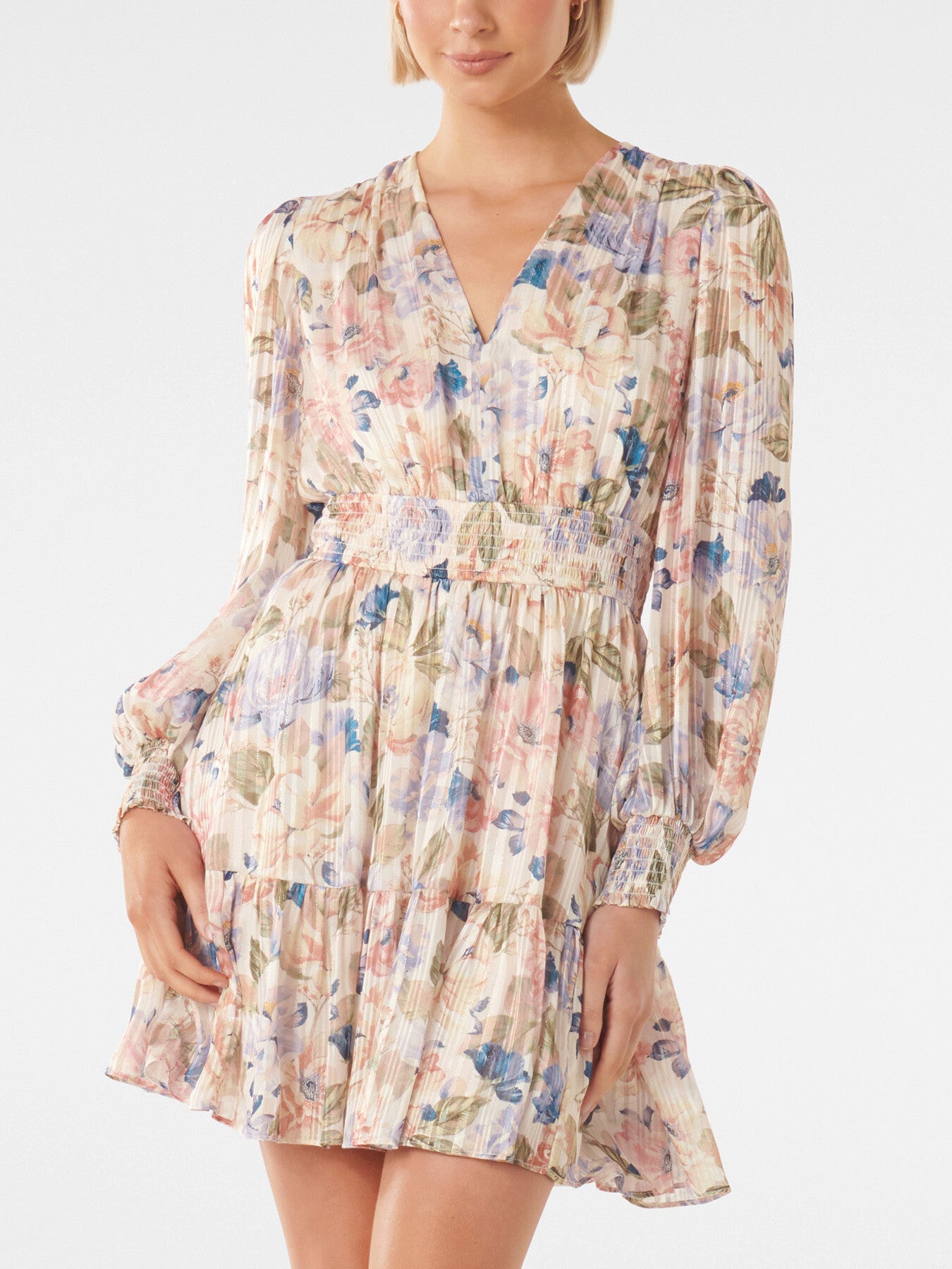 Joella V-Neck Mini Dress