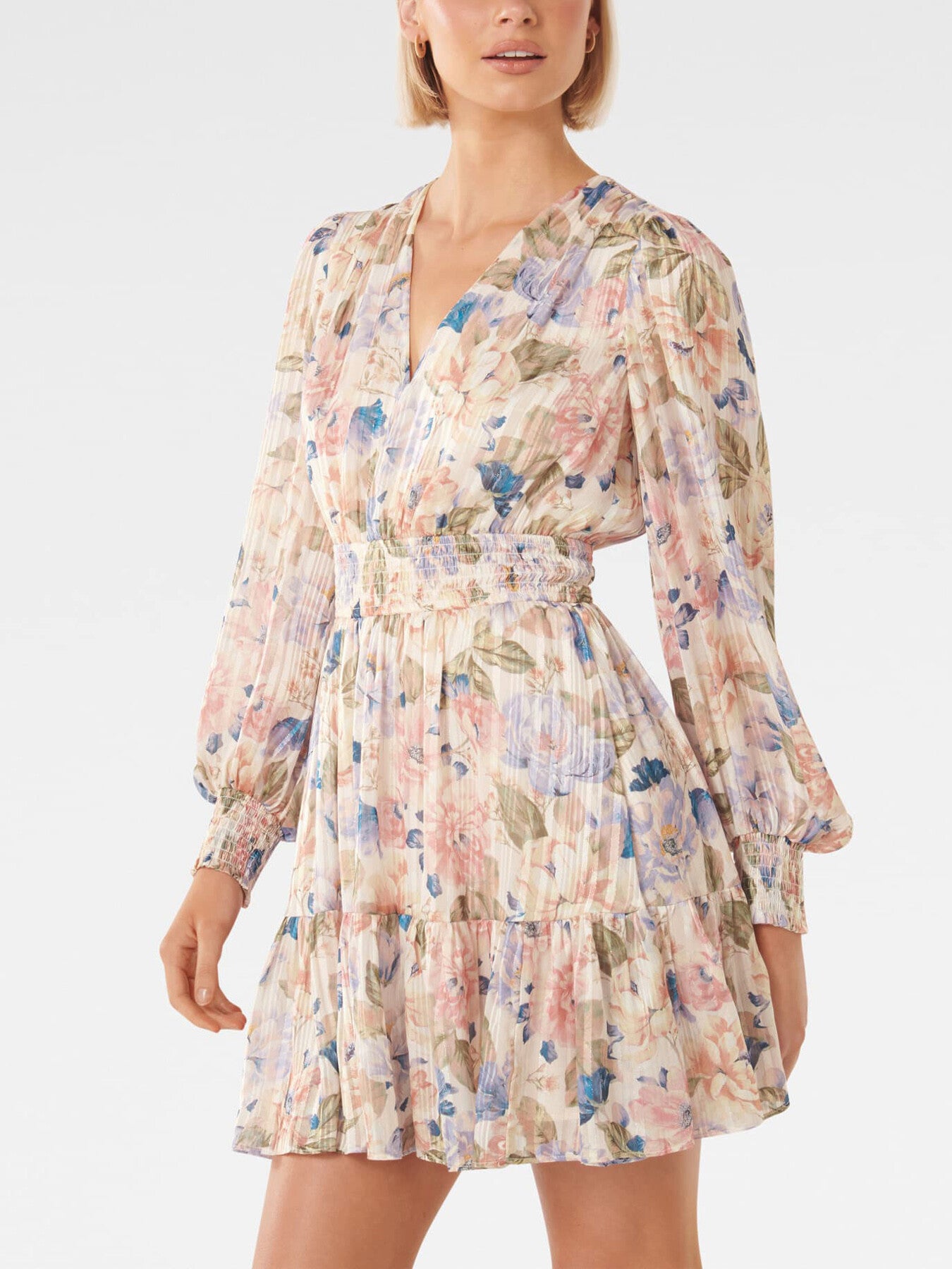 Joella V-Neck Mini Dress