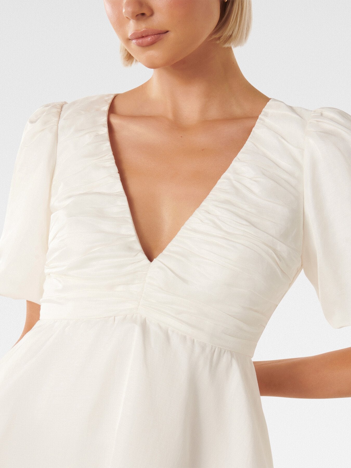 Raffy V Neck Mini Dress
