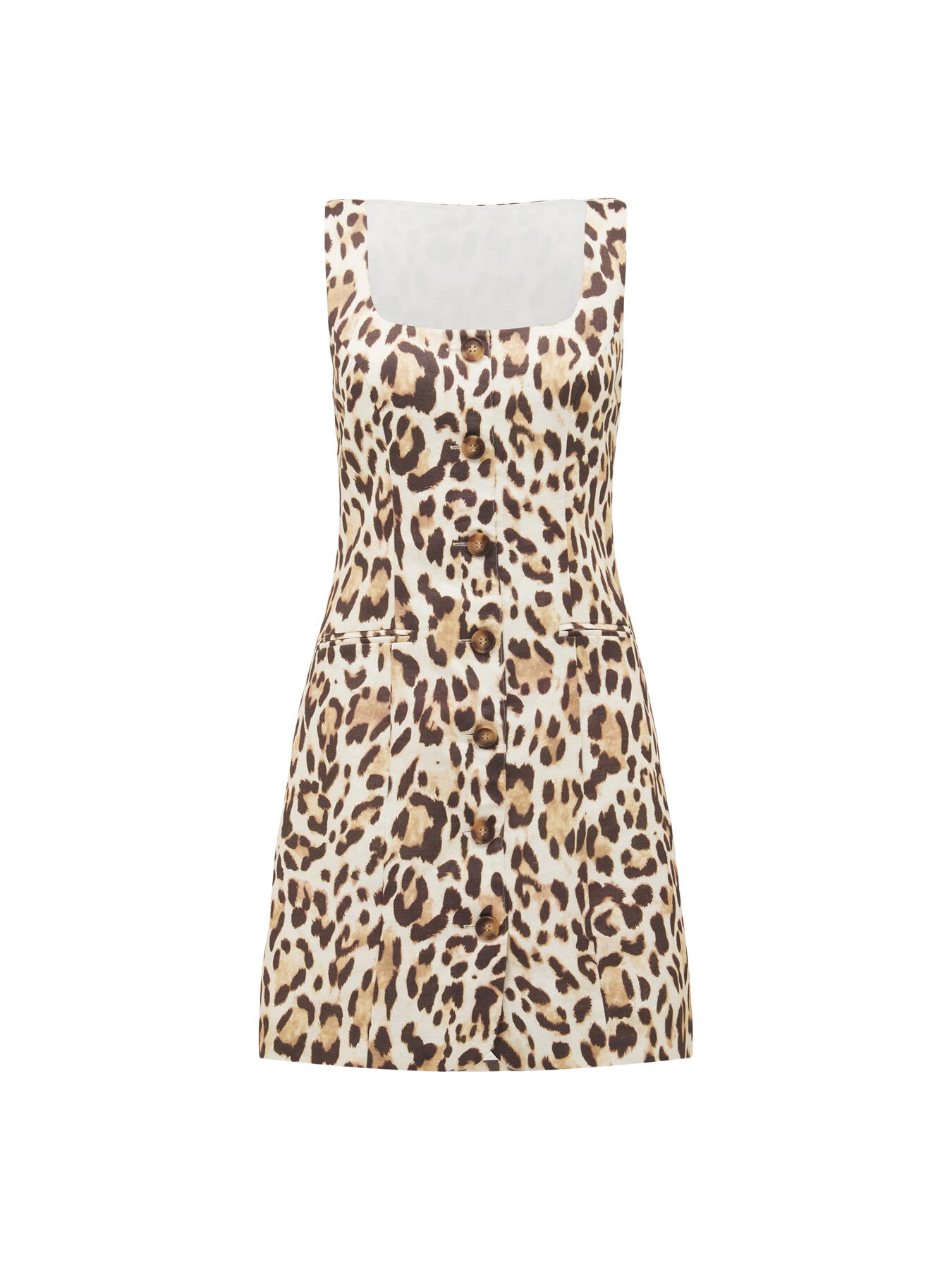 Caprice Scoop Neck Mini Dress