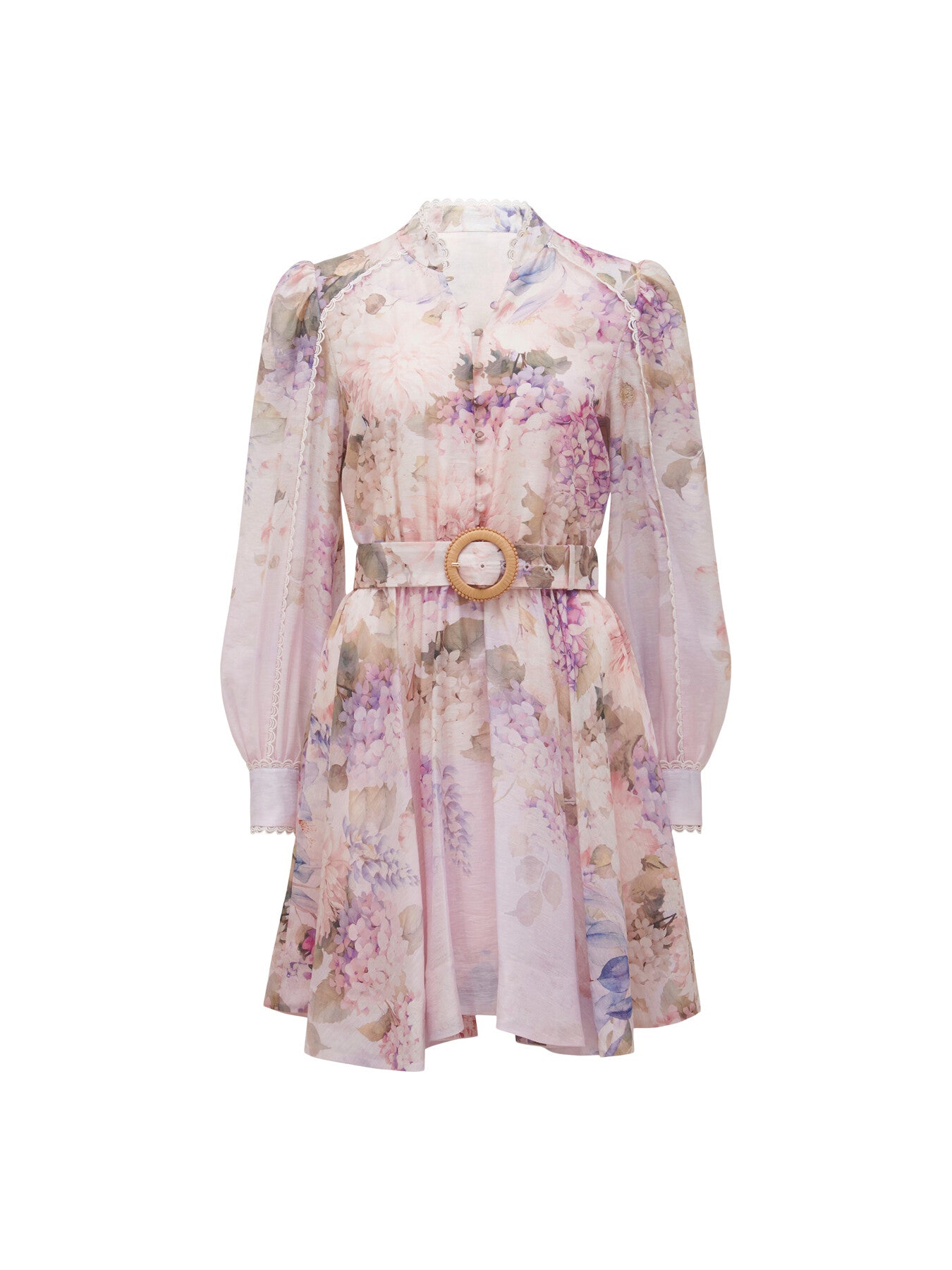 Vienna Trim Detail Skater Dress