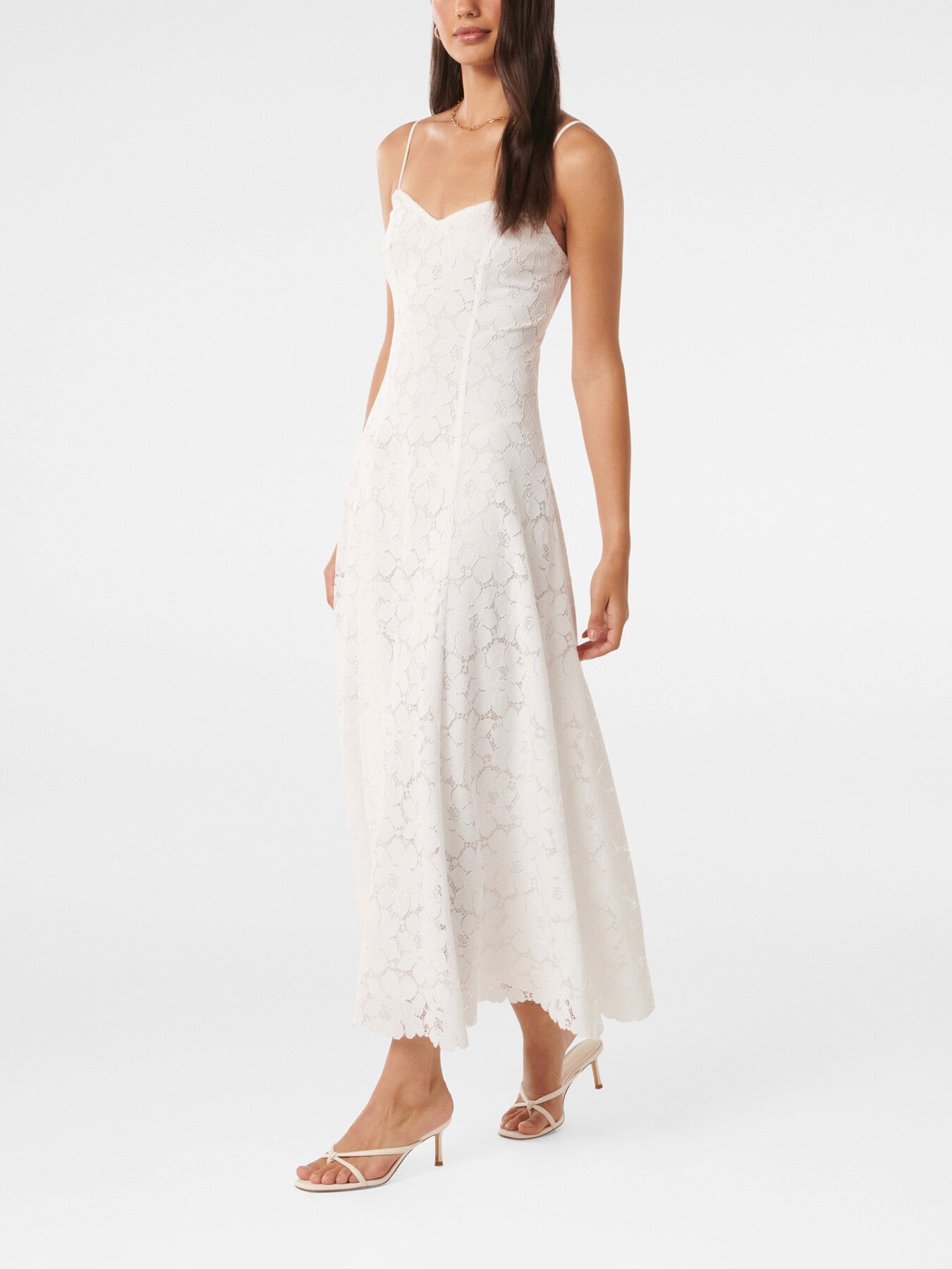 Vivienne Lace Longline Dress