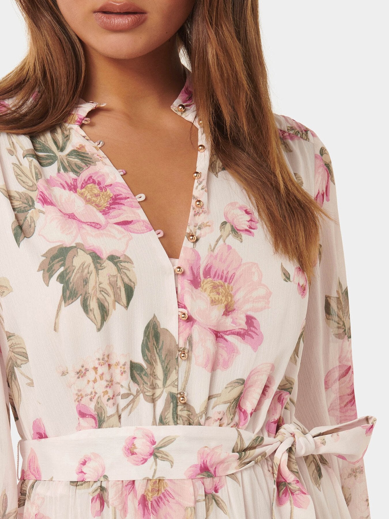 Sonia Ruffle Midi Dress