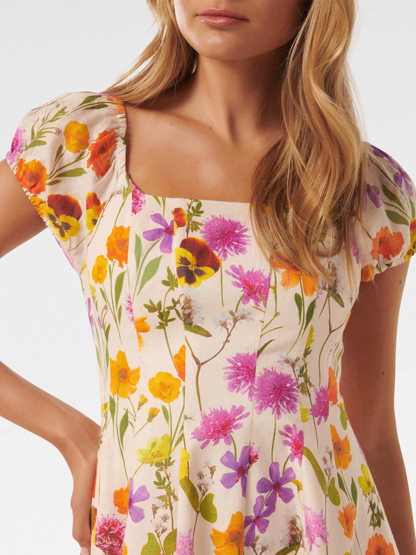 Bondi Seam Detail Mini Dress