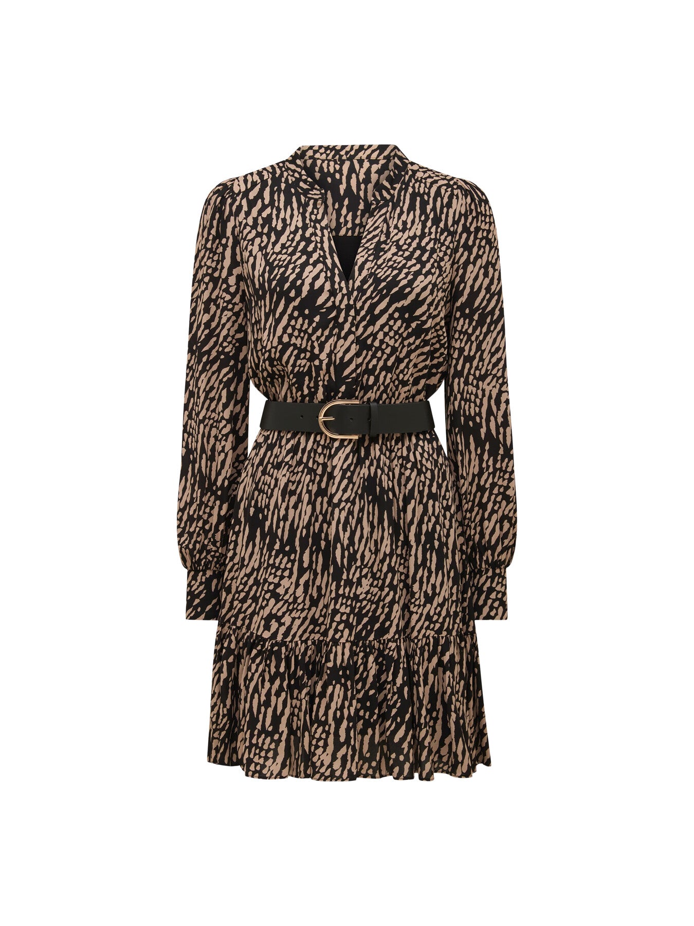 Hollie Blouson Sleeves Mini Dress