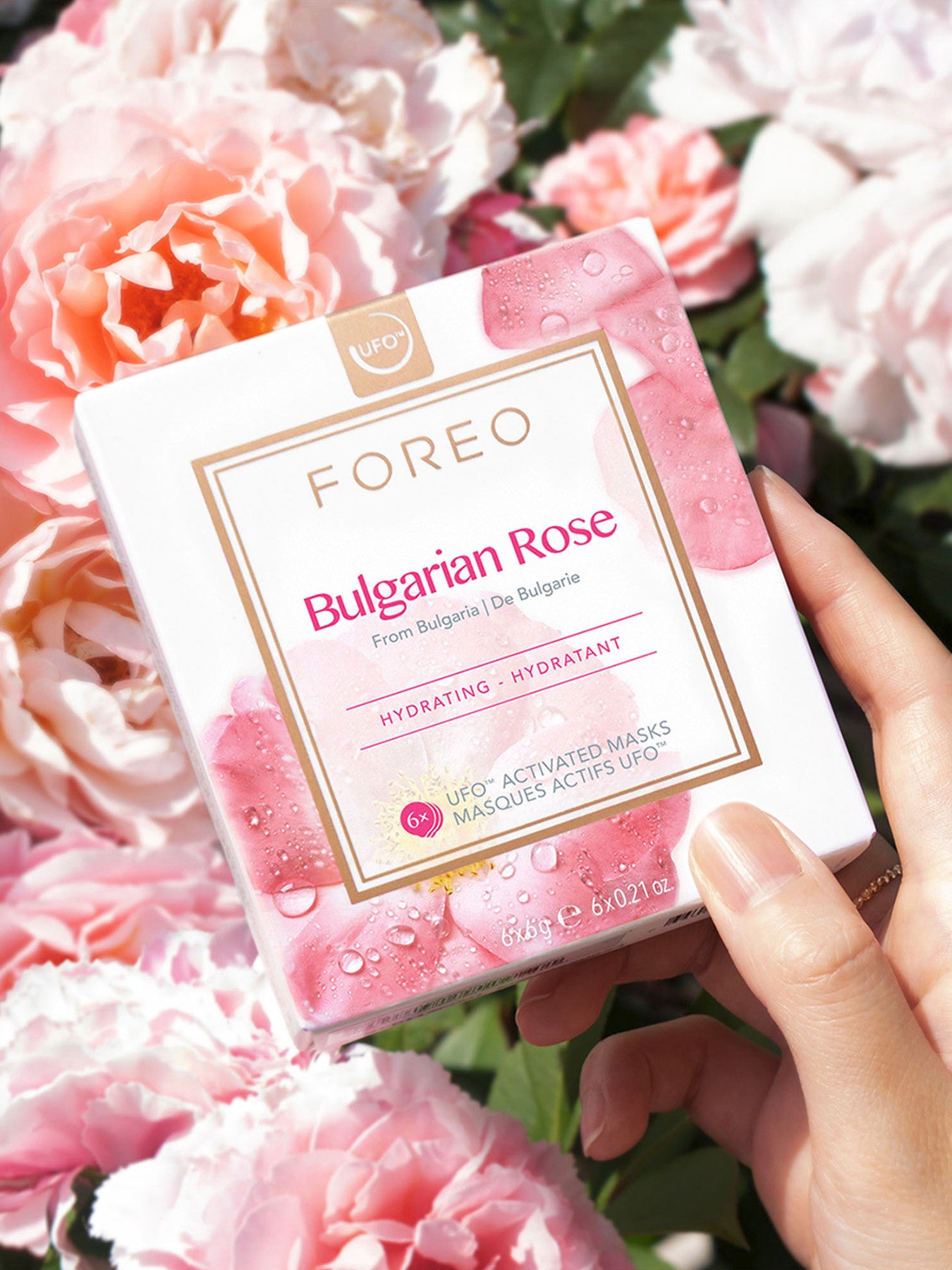 UFO Mask Farm To Face Bulgarian Rose x 6