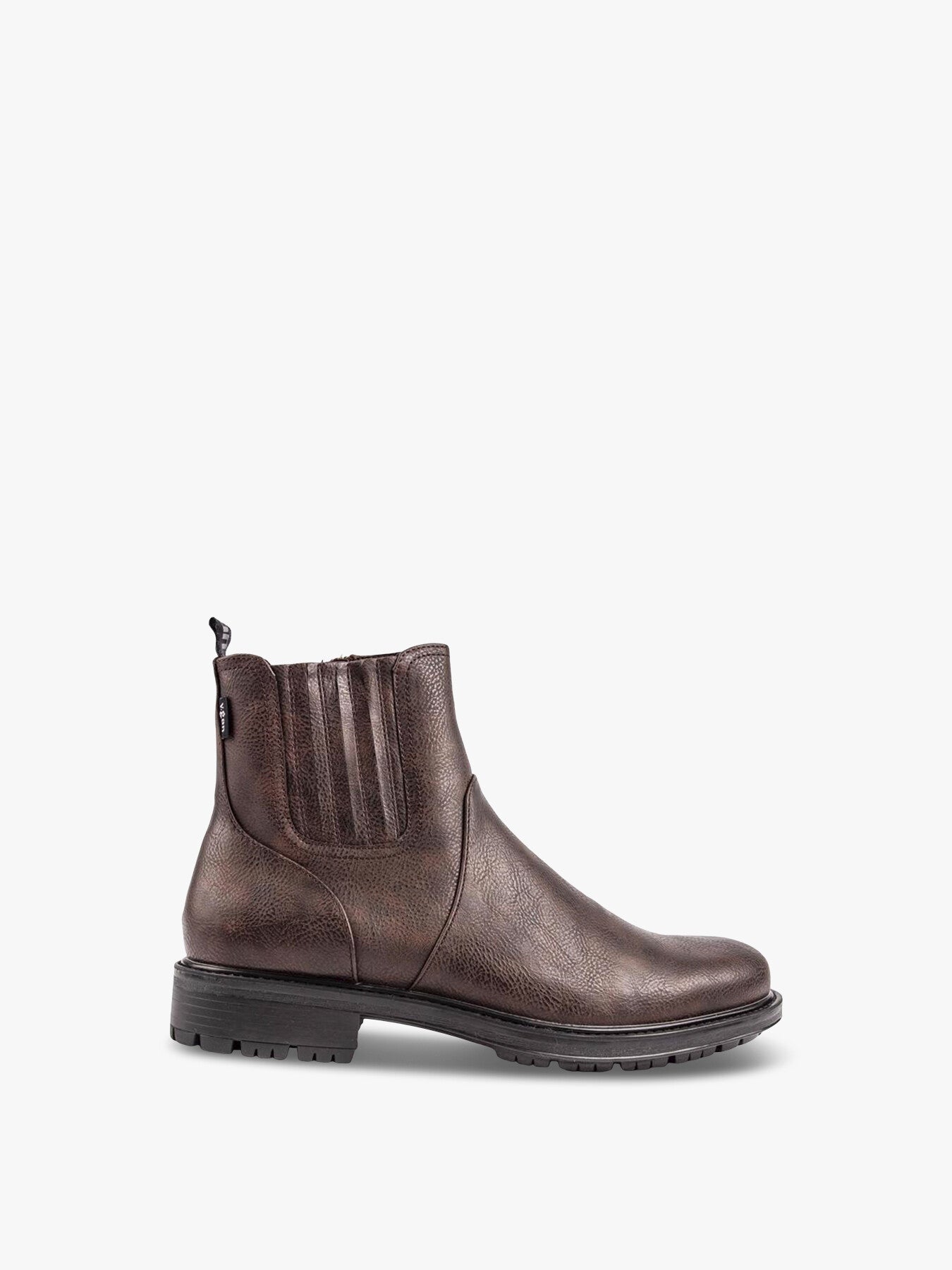 V.GAN Vegan Frisee Inside Zip Boots