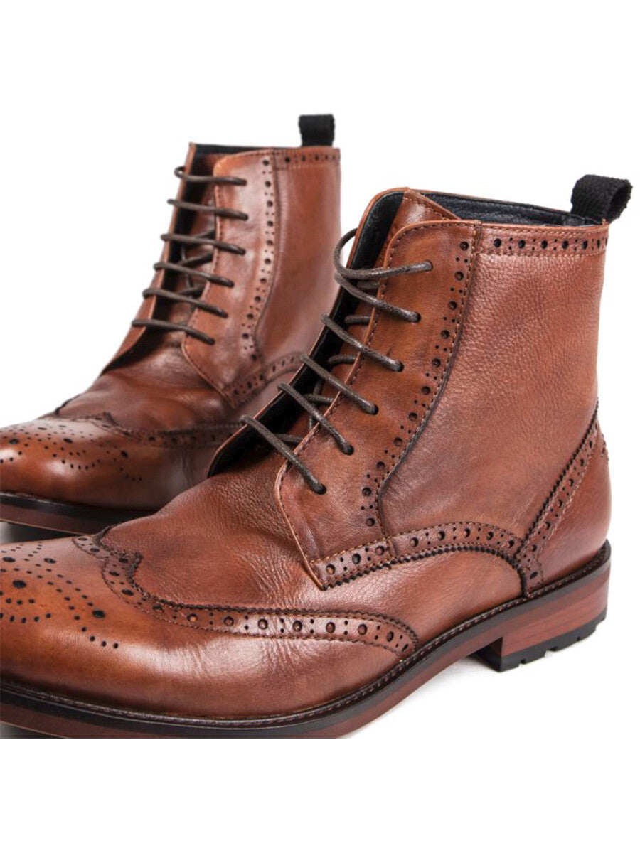 SOLE CRAFTED Hammer Brogue Boots