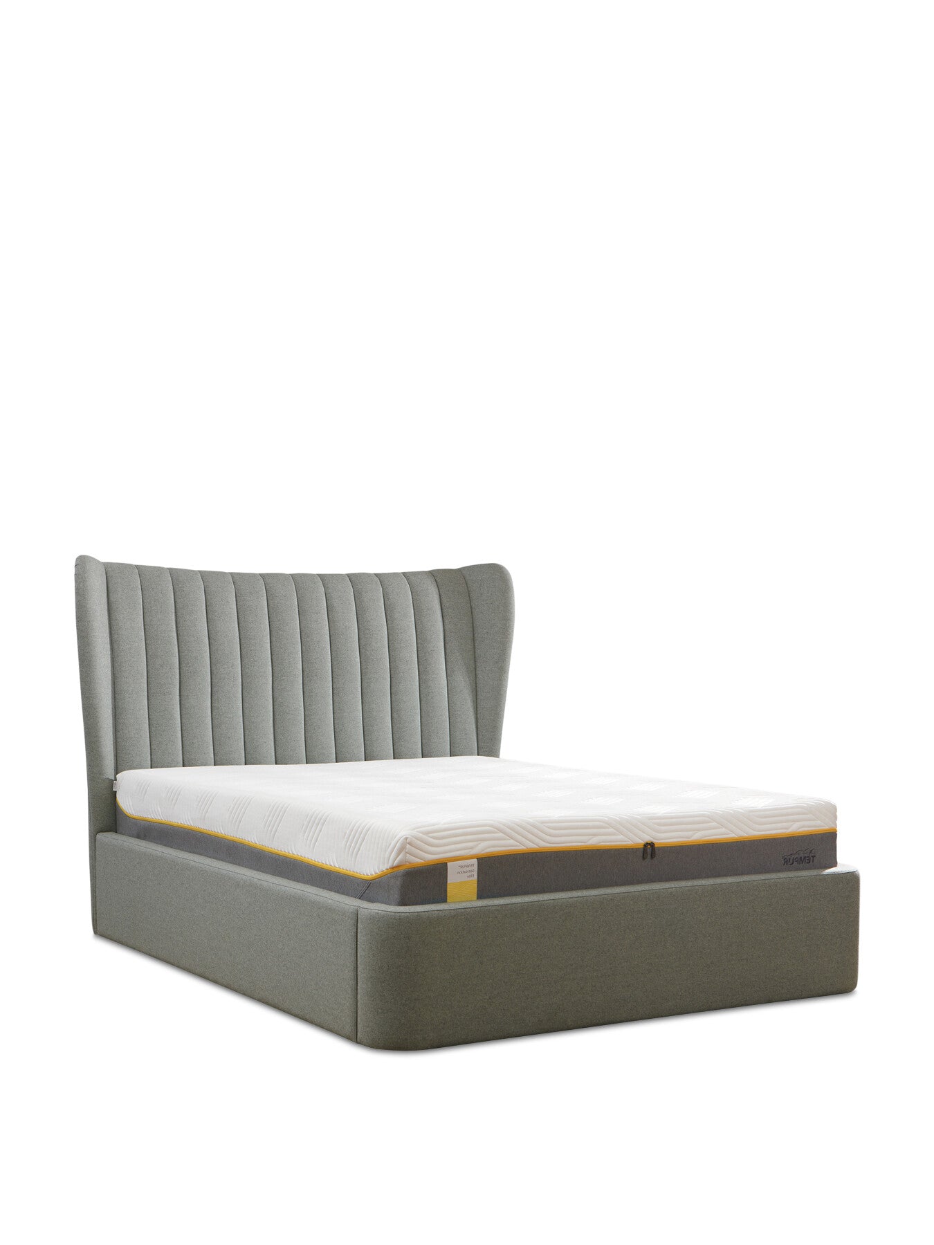 Horton Fabric King Ottoman Bed Frame
