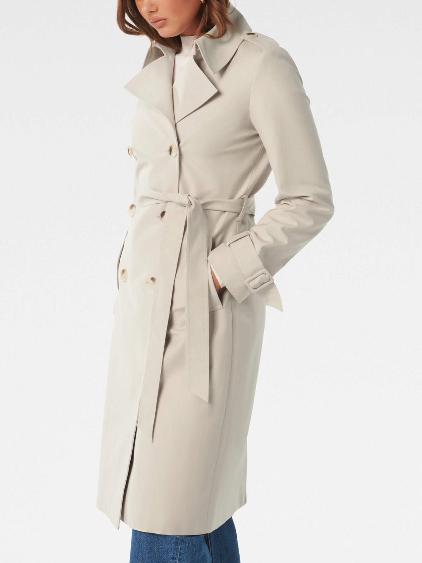 Maggie Fashion Trench Coat