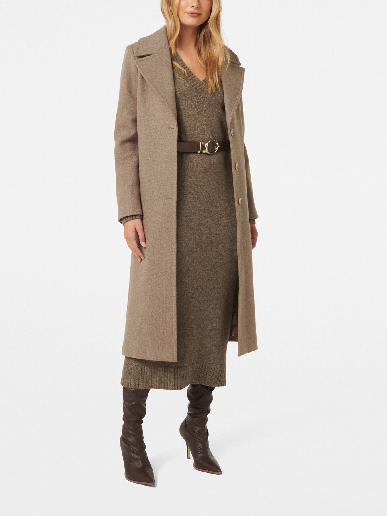 Rowan Single Breasted Wrap Coat
