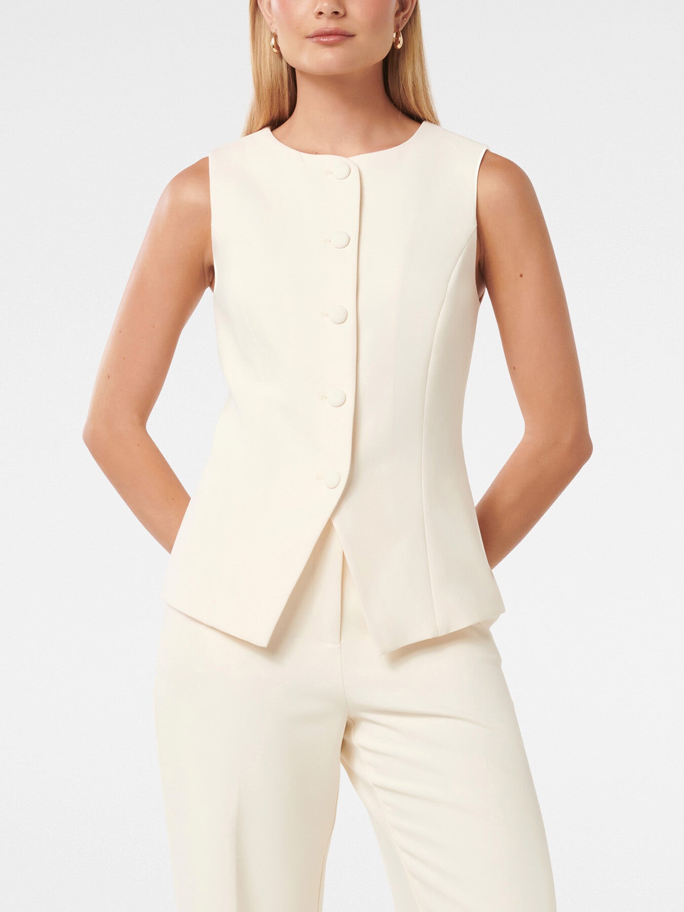 Toni High Neck Waistcoat