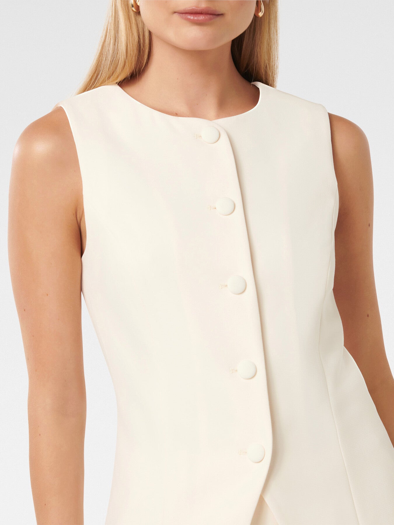 Toni High Neck Waistcoat