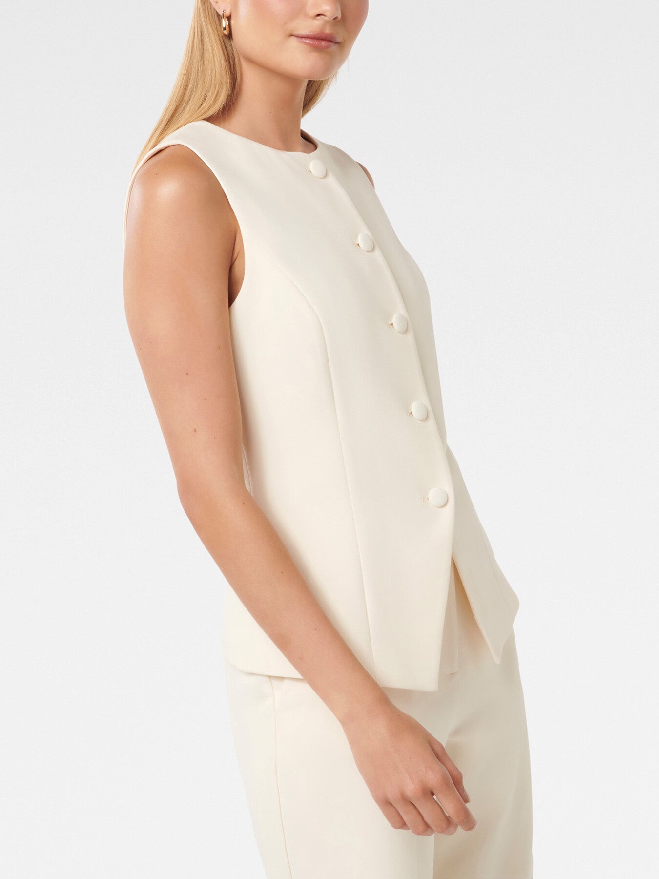 Toni High Neck Waistcoat