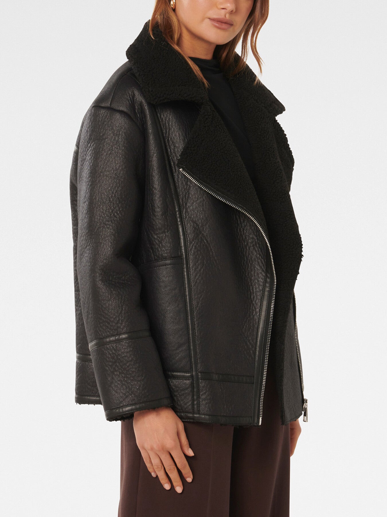 Randy Relaxed Aviator Jacket