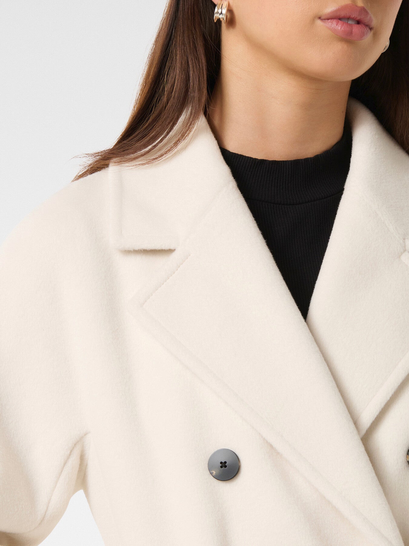 Bianca Double Breasted Mid Length Coat