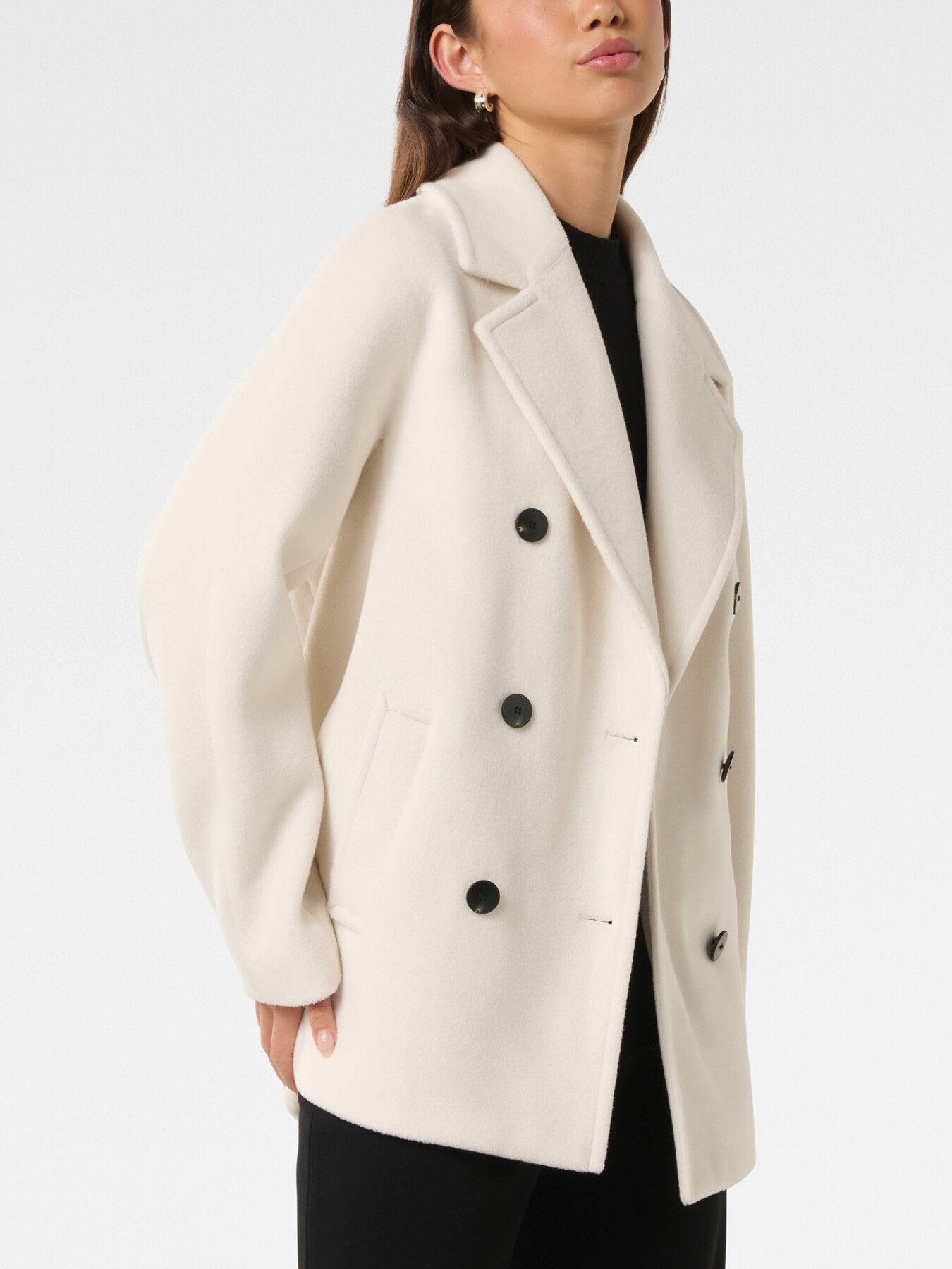 Bianca Double Breasted Mid Length Coat