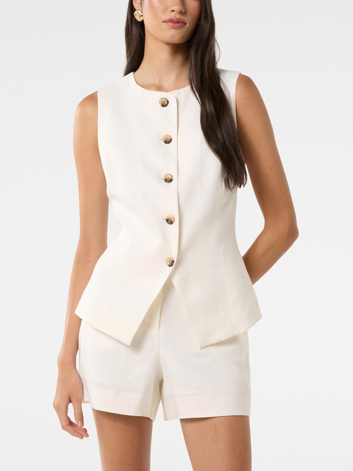 Pip High Neck Waistcoat