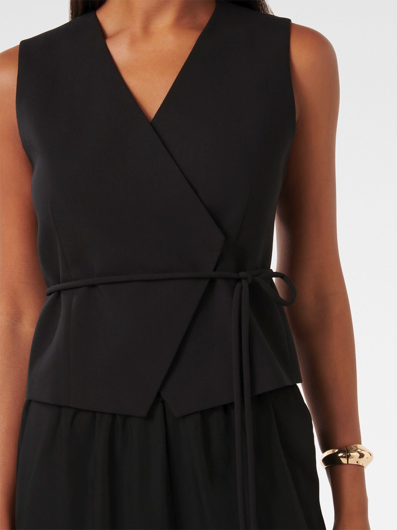 Cari Asymmetrical Waistcoat