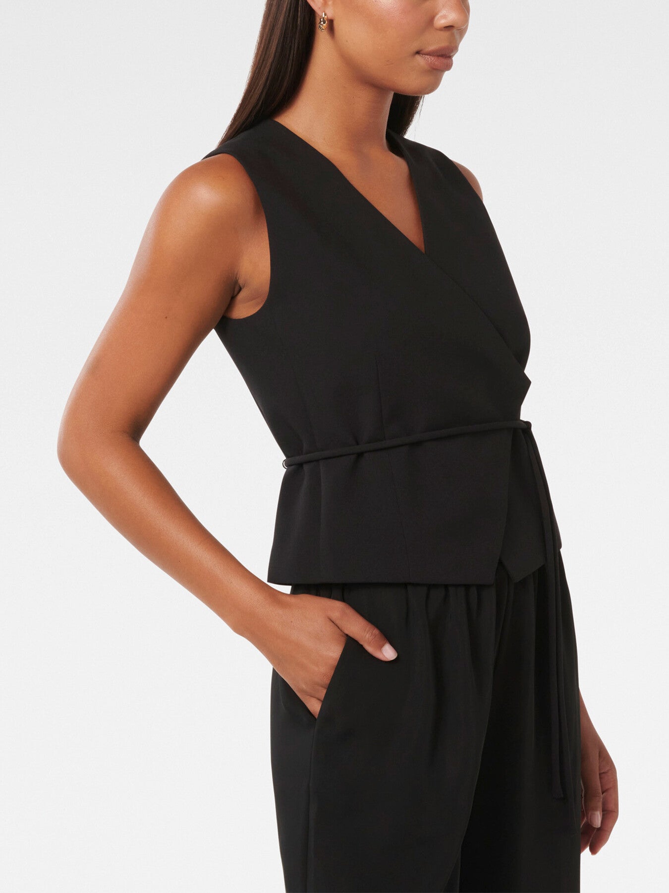 Cari Asymmetrical Waistcoat