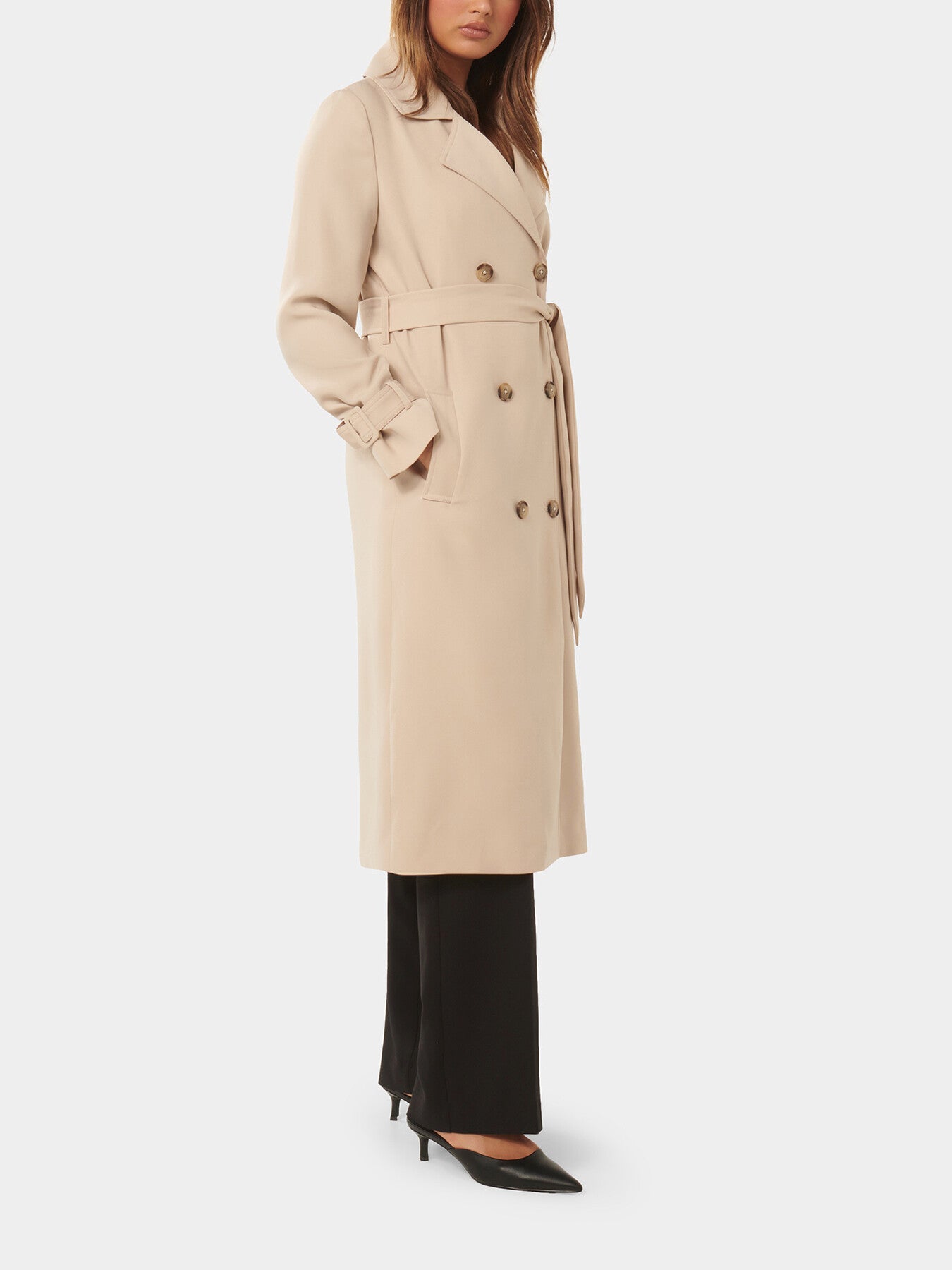 Natasha Soft Trench Coat