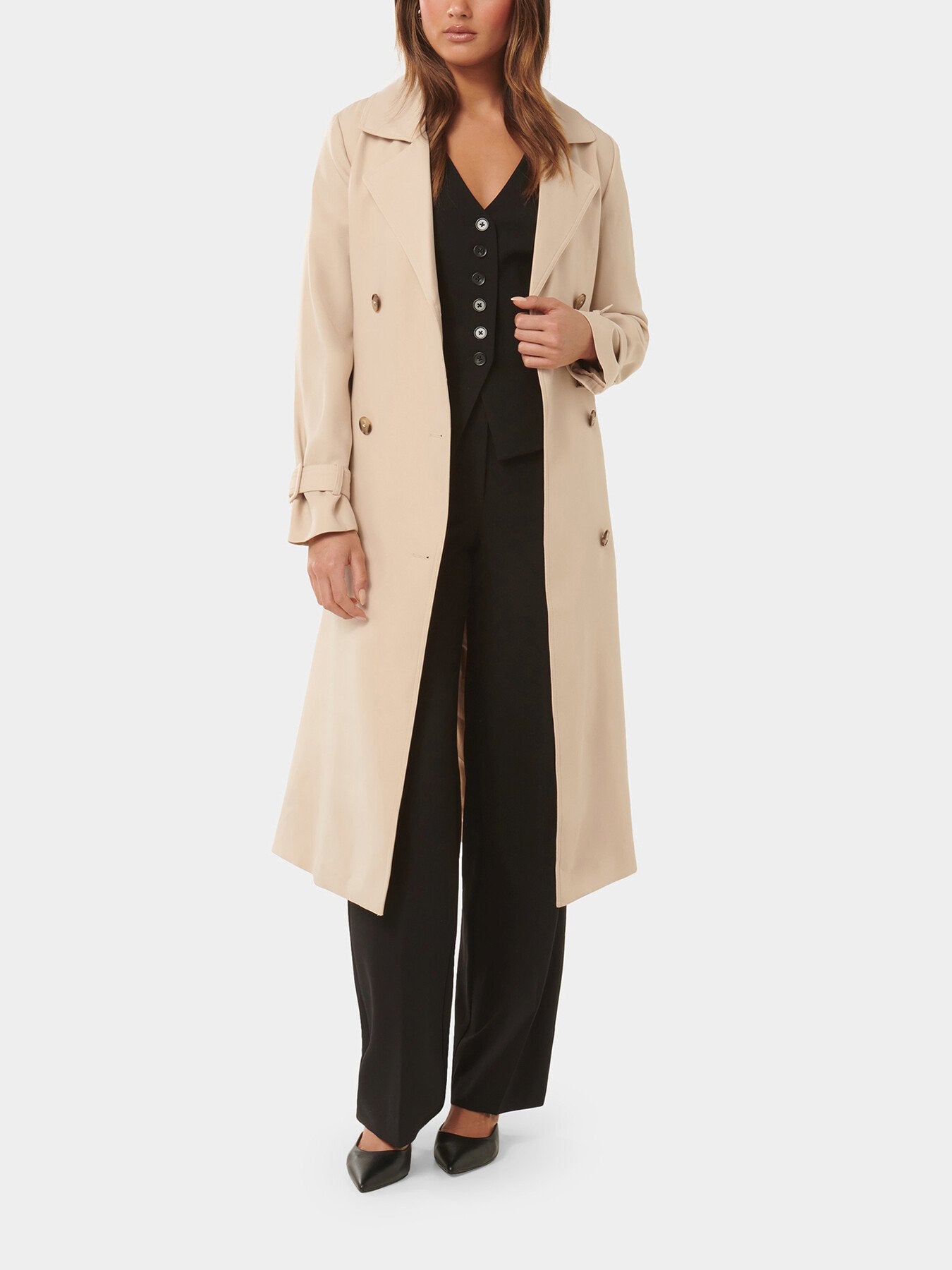 Natasha Soft Trench Coat