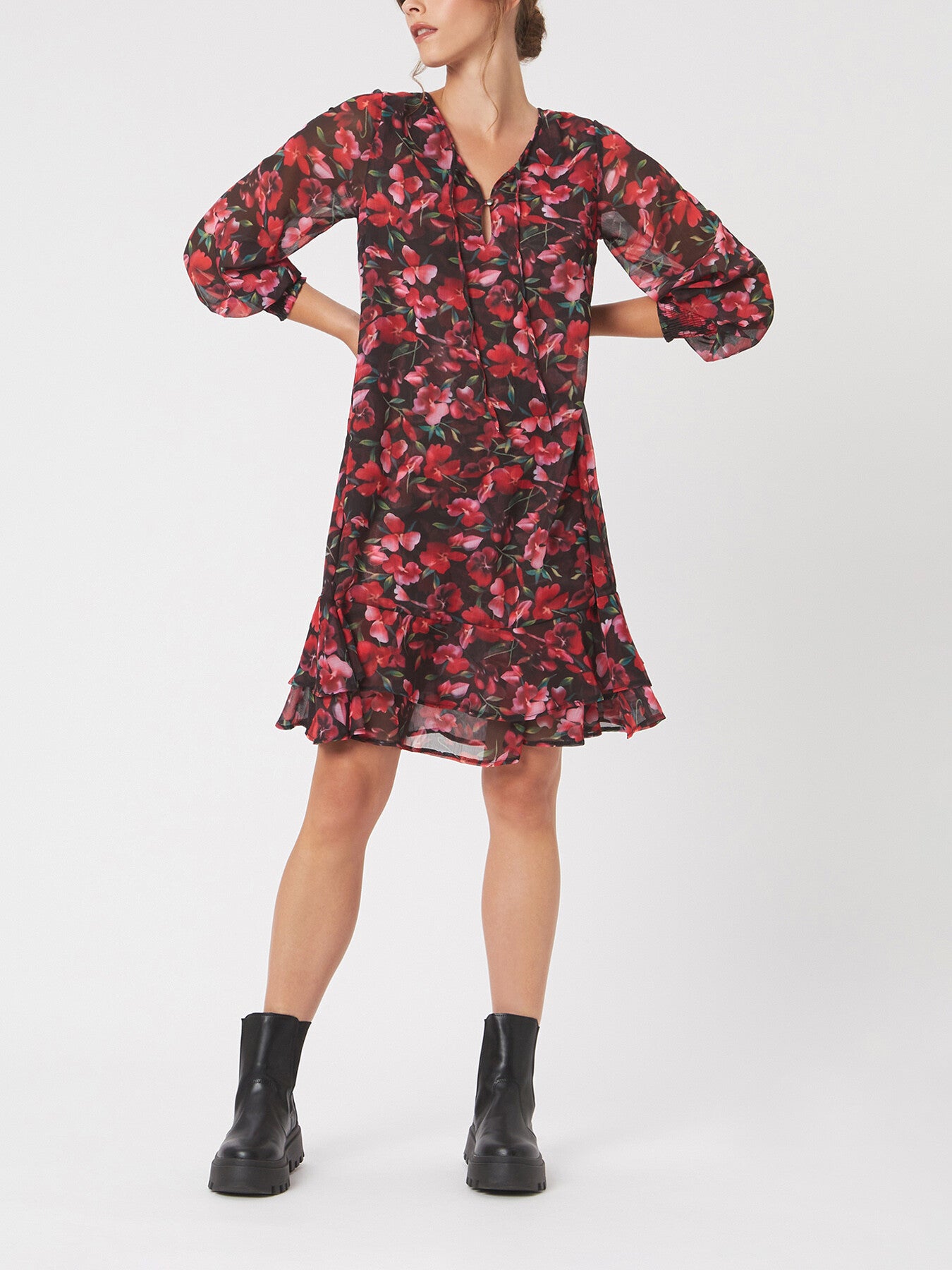 Flower Print Dress