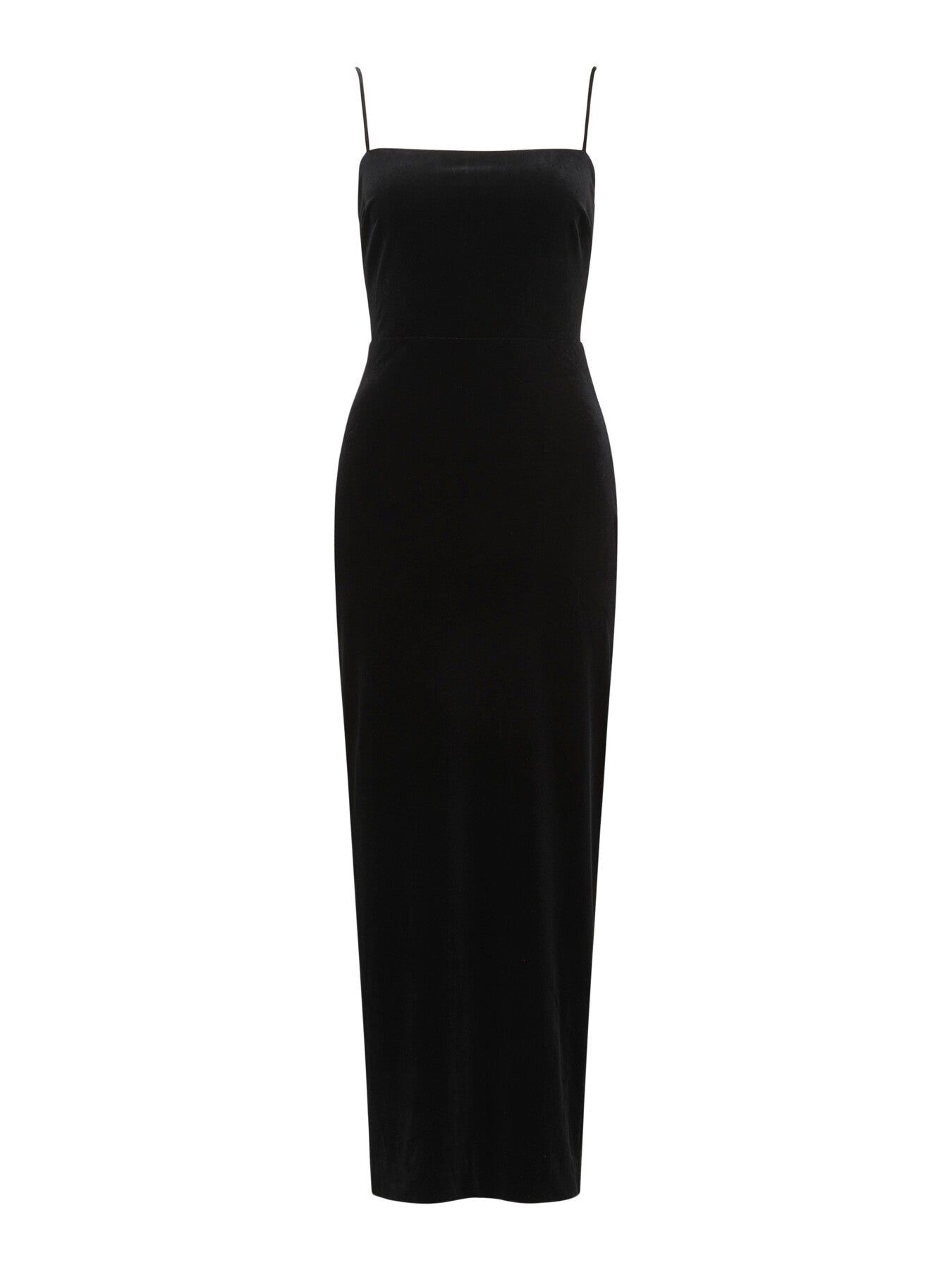 Skyler Strappy Velvet Midi Dress