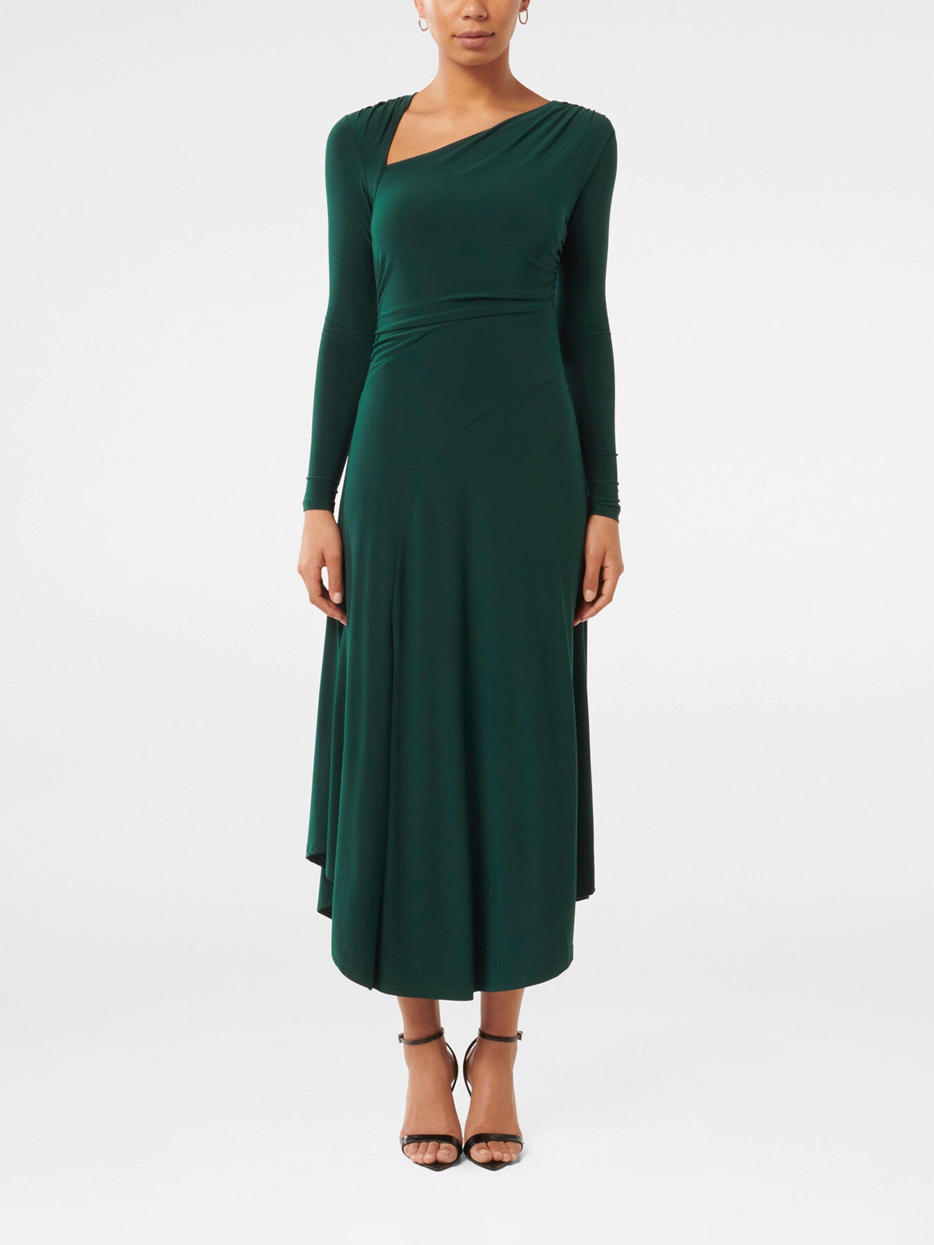 Sawyer Asymmetrical Drape Dress