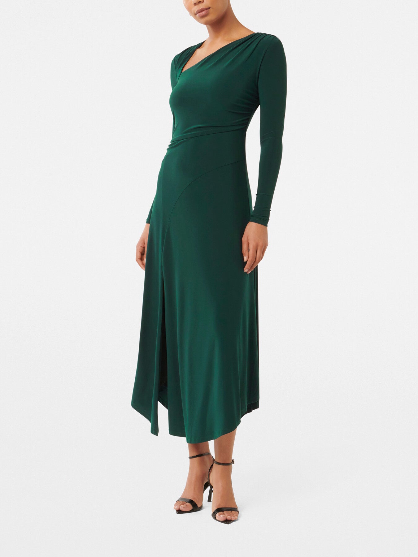 Sawyer Asymmetrical Drape Dress