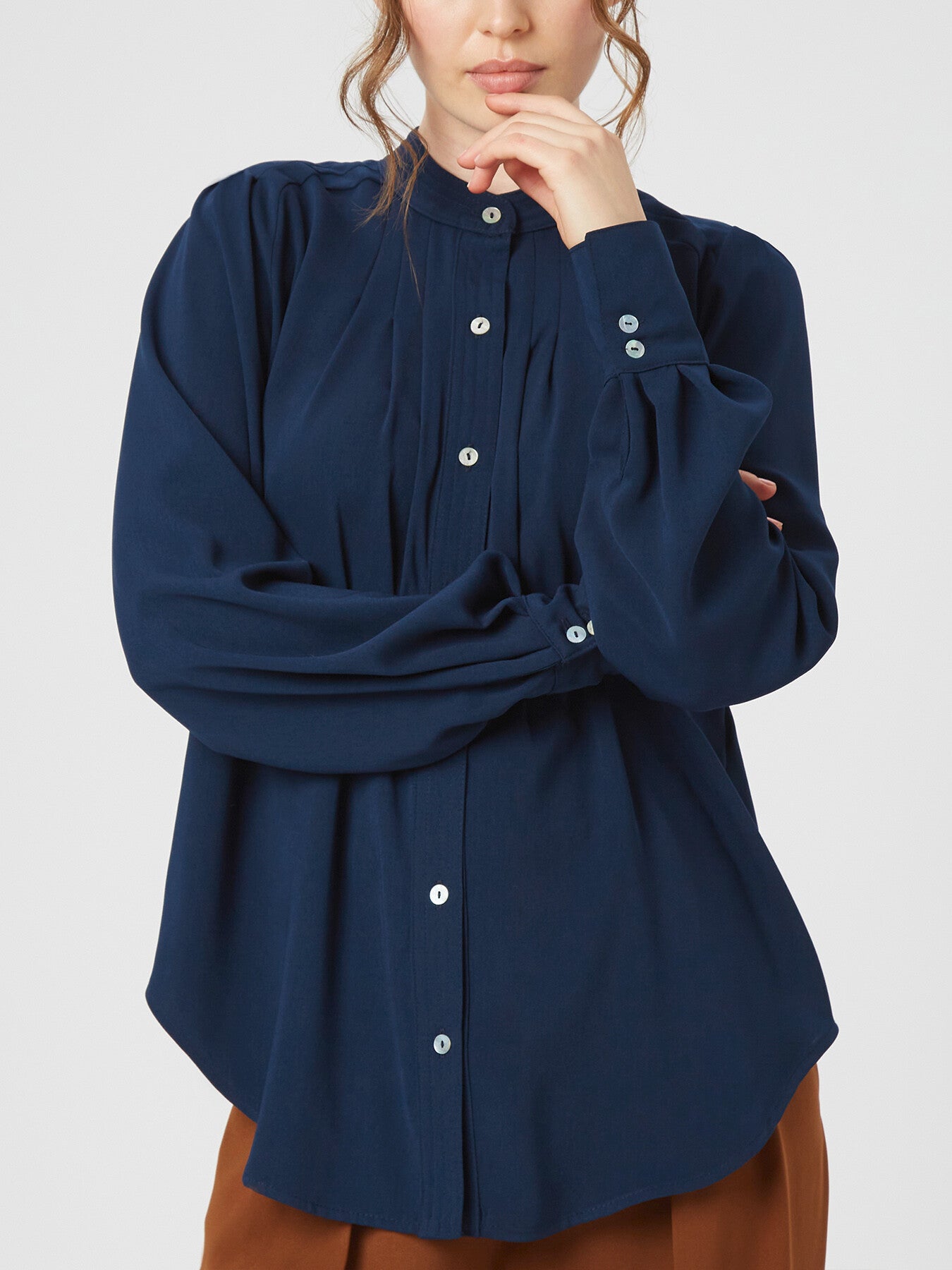 Pin Tuck Shirt