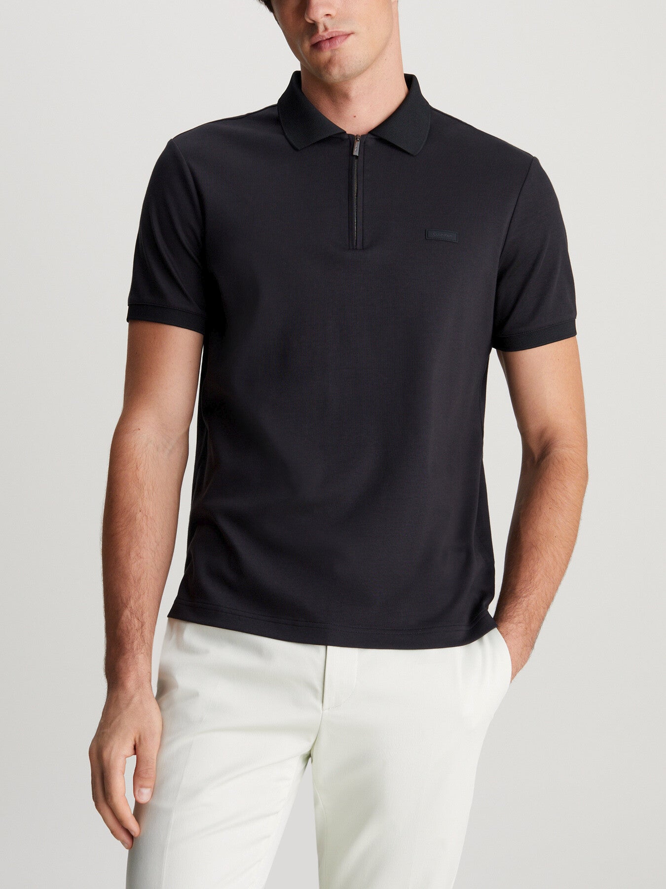 Welt Zip Polo Shirt
