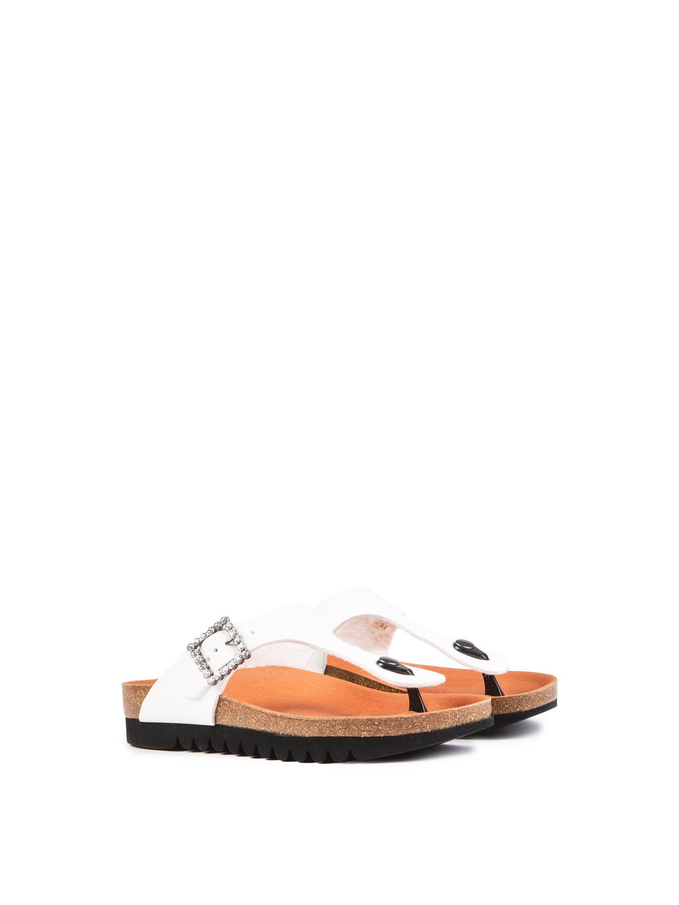 V.GAN Vegan Kiwi Toe Post Sparkle Sandals