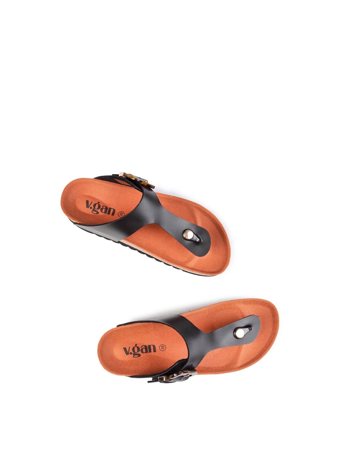 V.GAN Vegan Kiwi Footbed Sandals