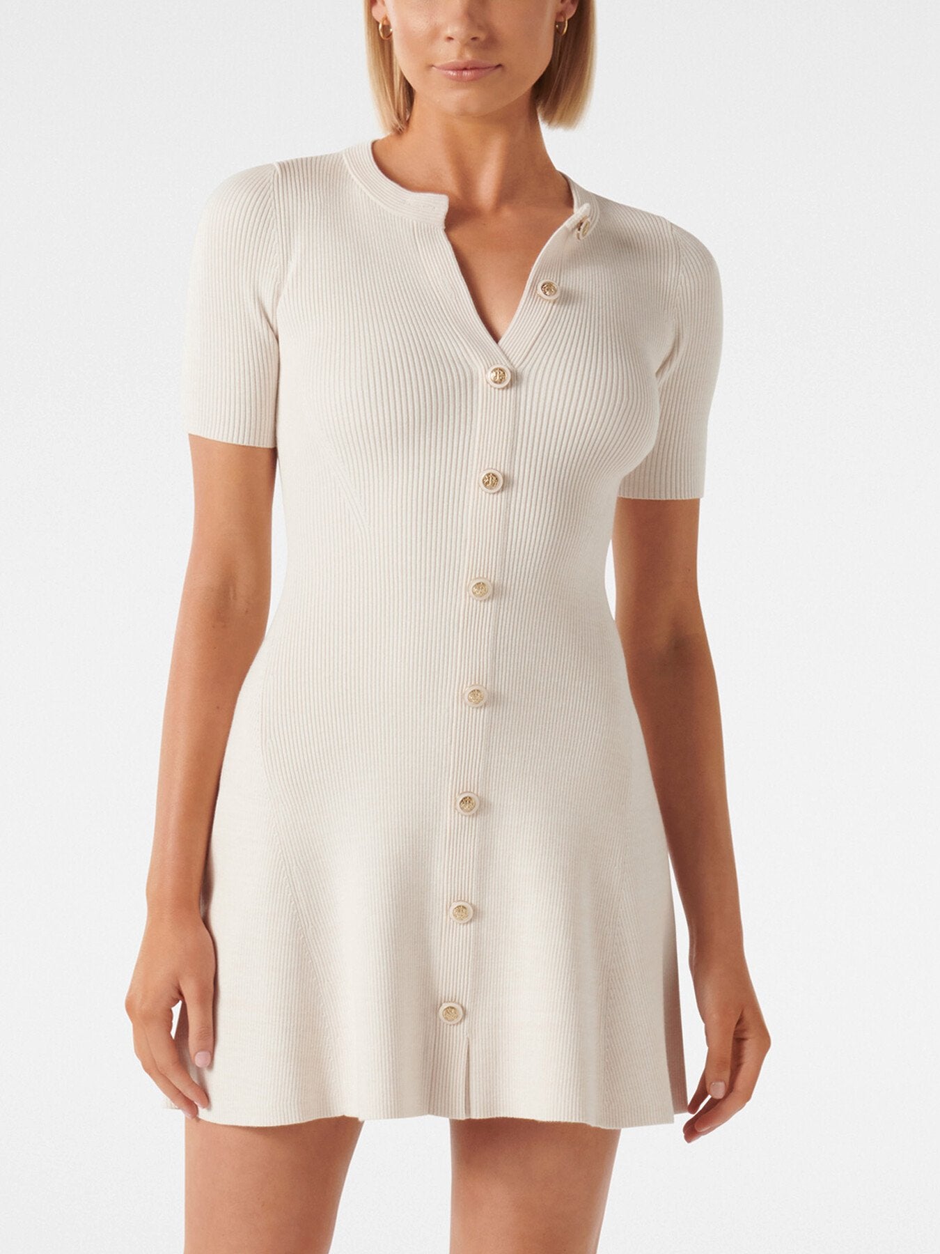 Jolie Button Down Mini Dress