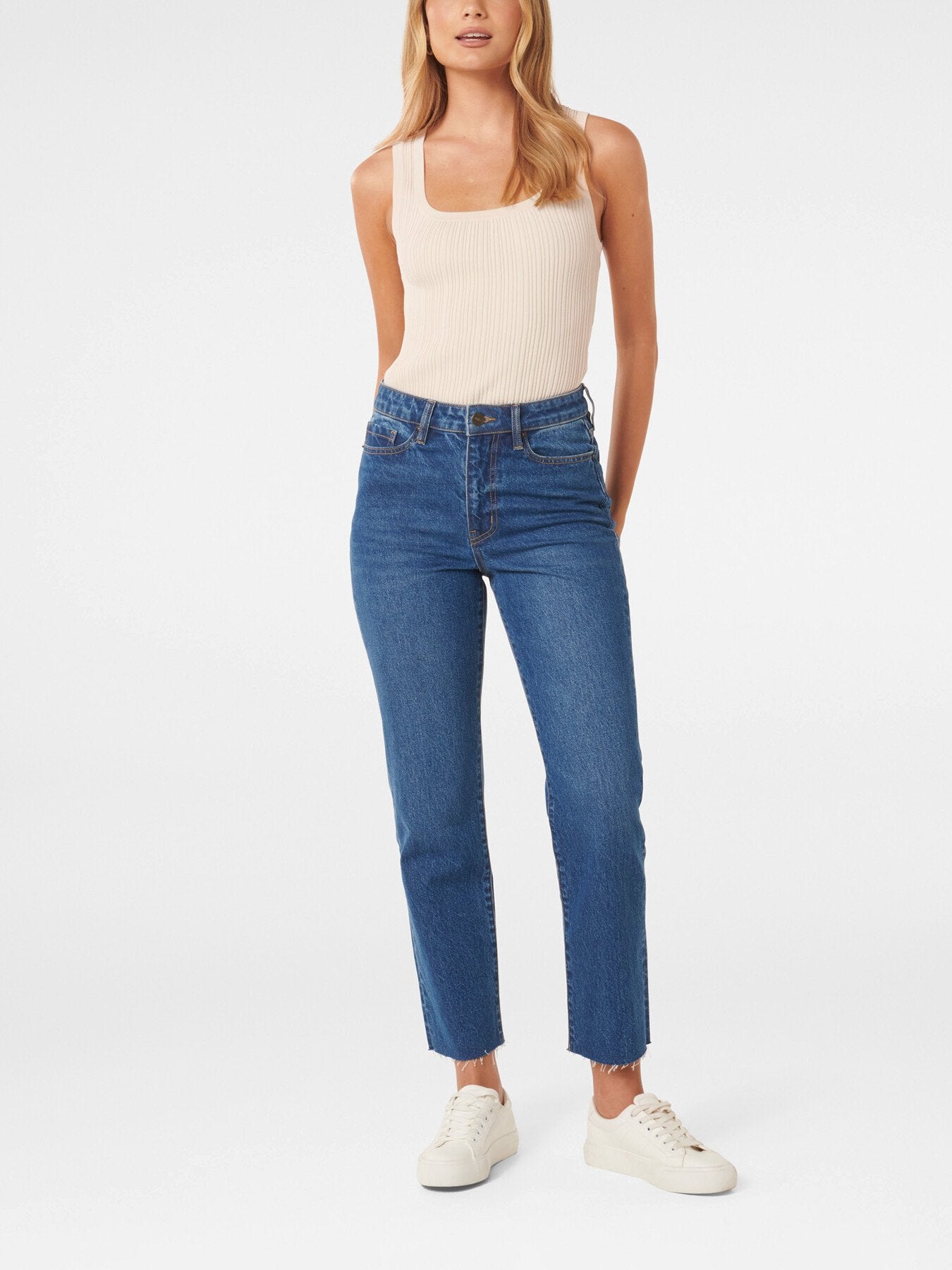 Seville Multi Rib Knit Tank Top