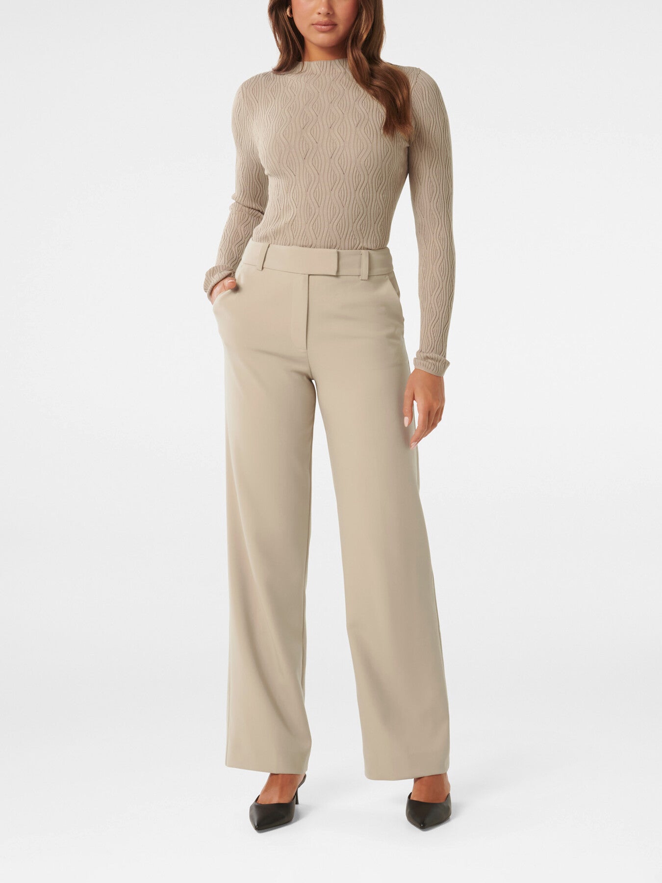 Everley Grown On Neck Wave Jumper