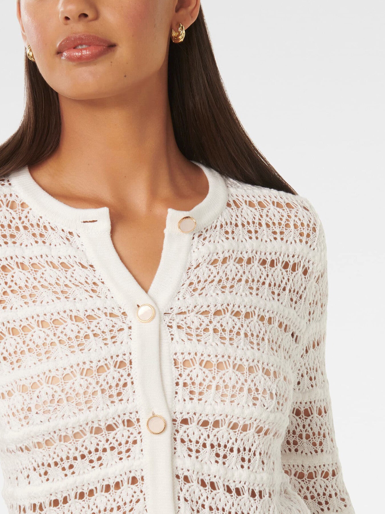 Melanie Open Stitch Cardigan