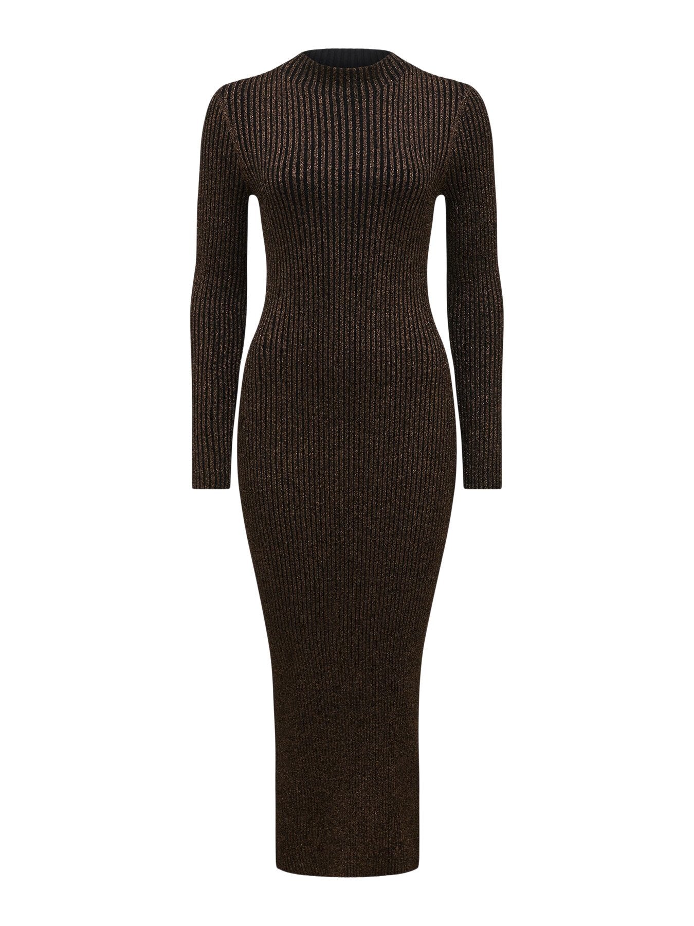 Eliza Ribbed Column Midi Dress