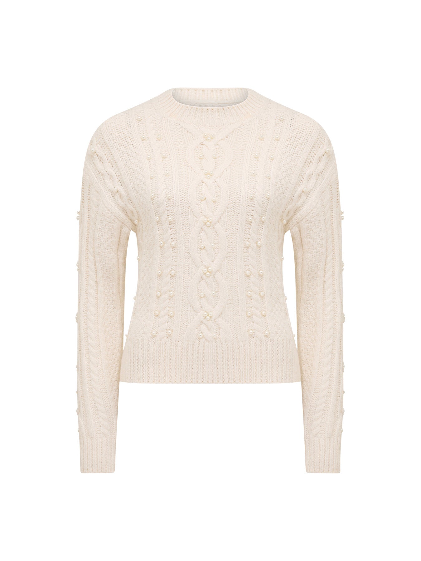 Marie Pearl Embellished Sweater