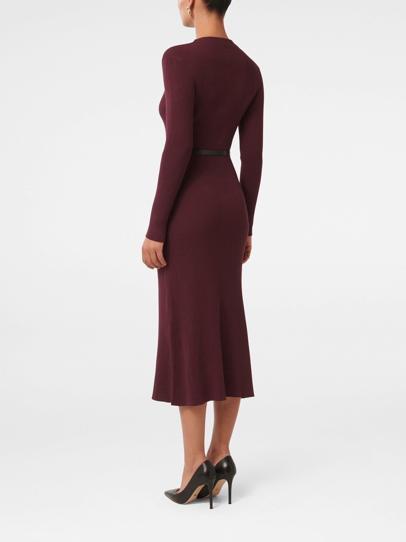 Leena Snaffle Belted Midi Dress