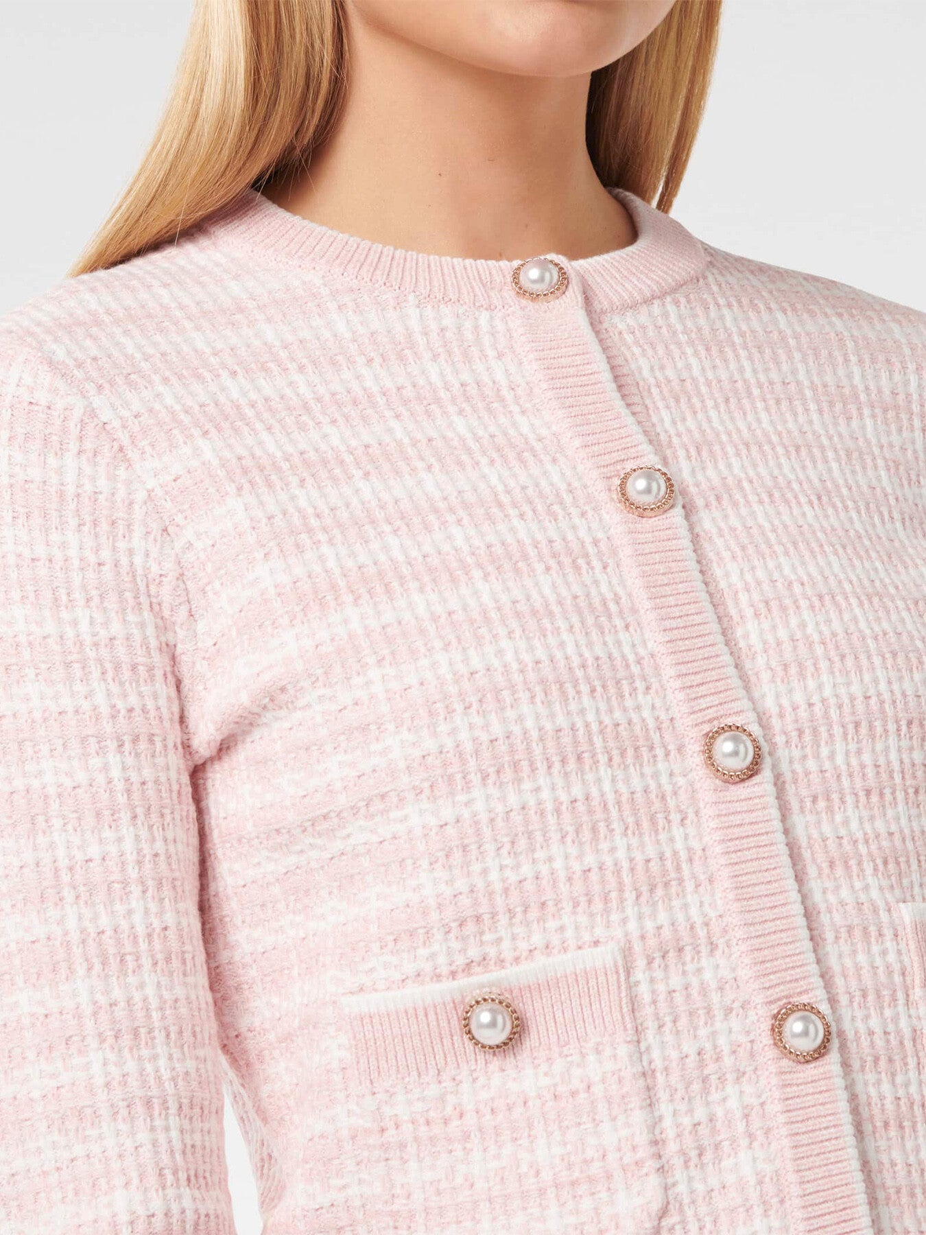 Louise Boucle Knit Cardigan