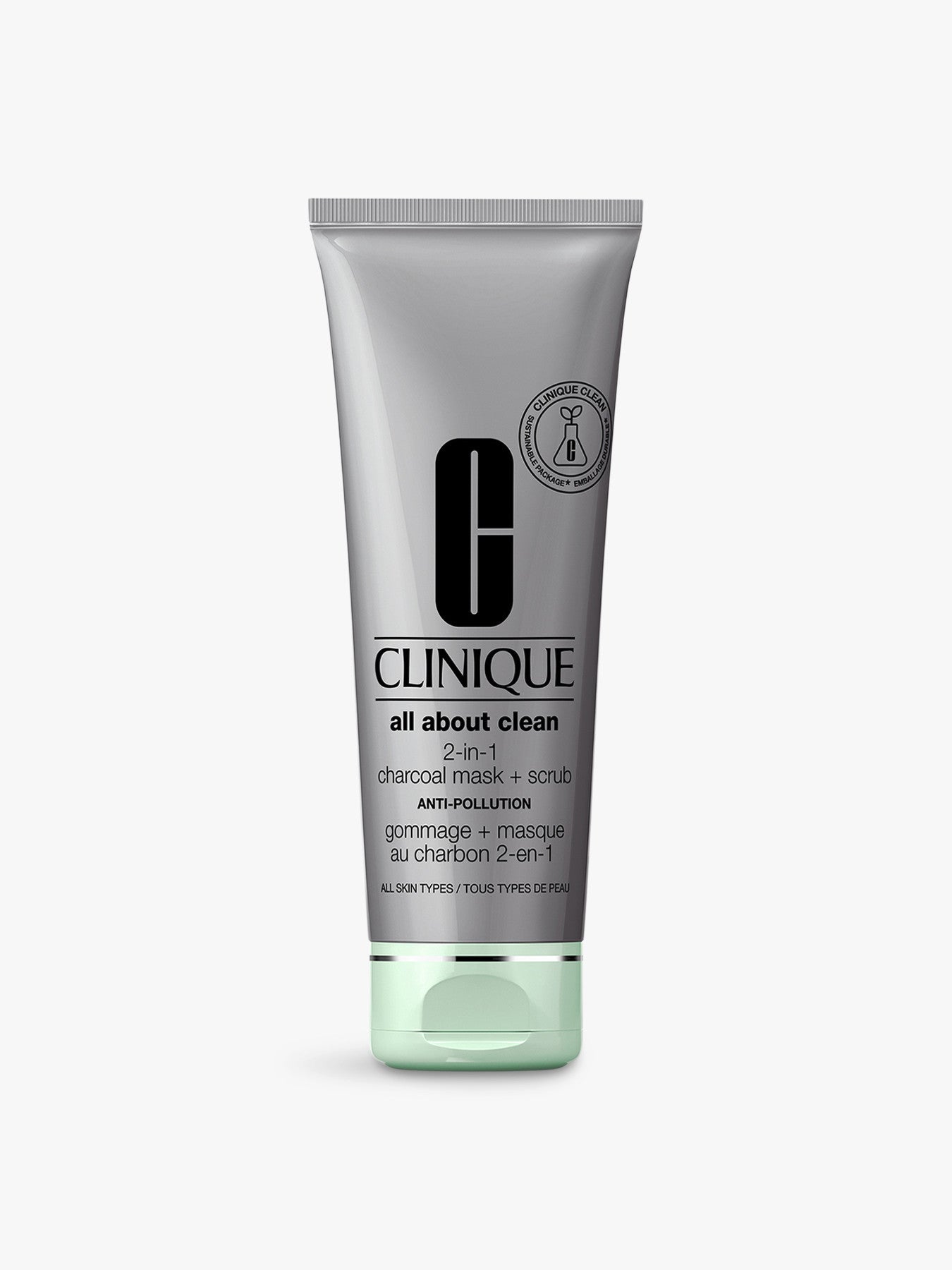 All About Clean 2-in-1 Charcoal Mask Scrub 100ml
