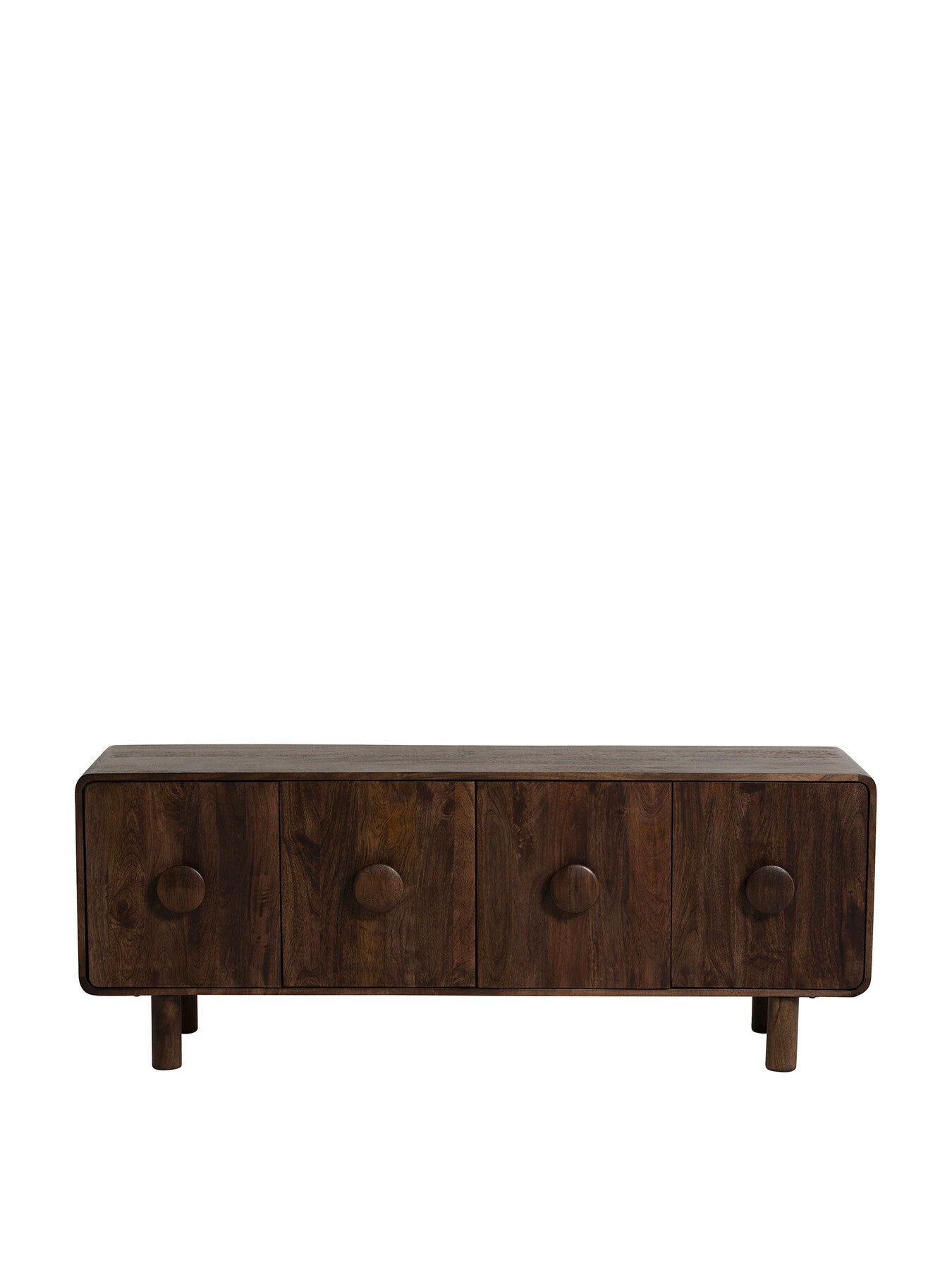 Agra Dark Wood 160Cm Tv Unit