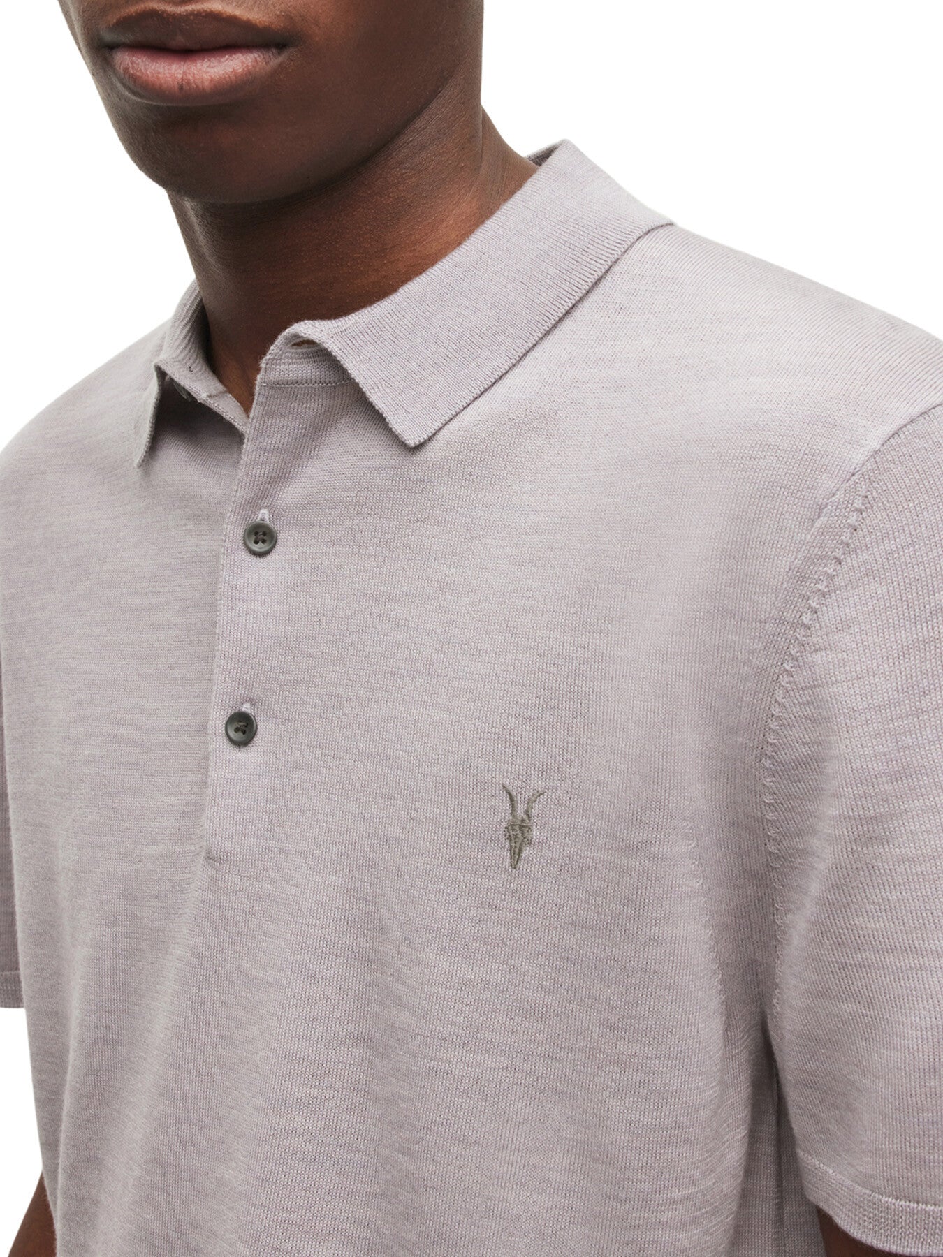 Mode merino shortsleeve polo